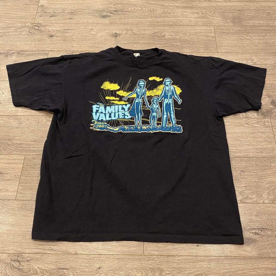 2007 Family Values Concert Band Tee Shirt Size 2XL