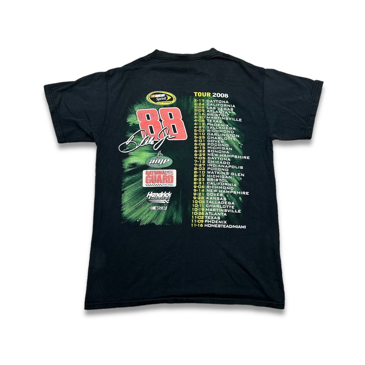 NASCAR Vintage 2008 Dale Earnhardt Jr Shirt Faded NASCAR Racing Tee Size US M / EU 48-50 / 2 - 3 Thumbnail