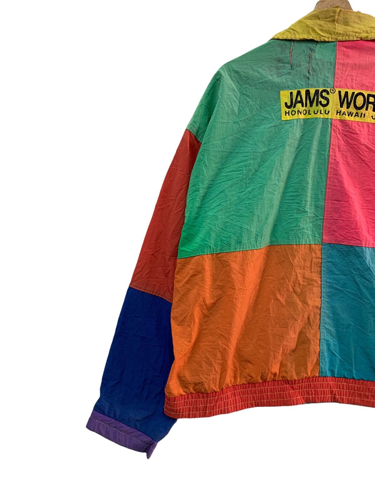 Jams World 🔥VTG DISTRESSED JAMS WORLD MULTICOLOUR LIGHT JACKETS Size US XL / EU 56 / 4 - 6 Thumbnail
