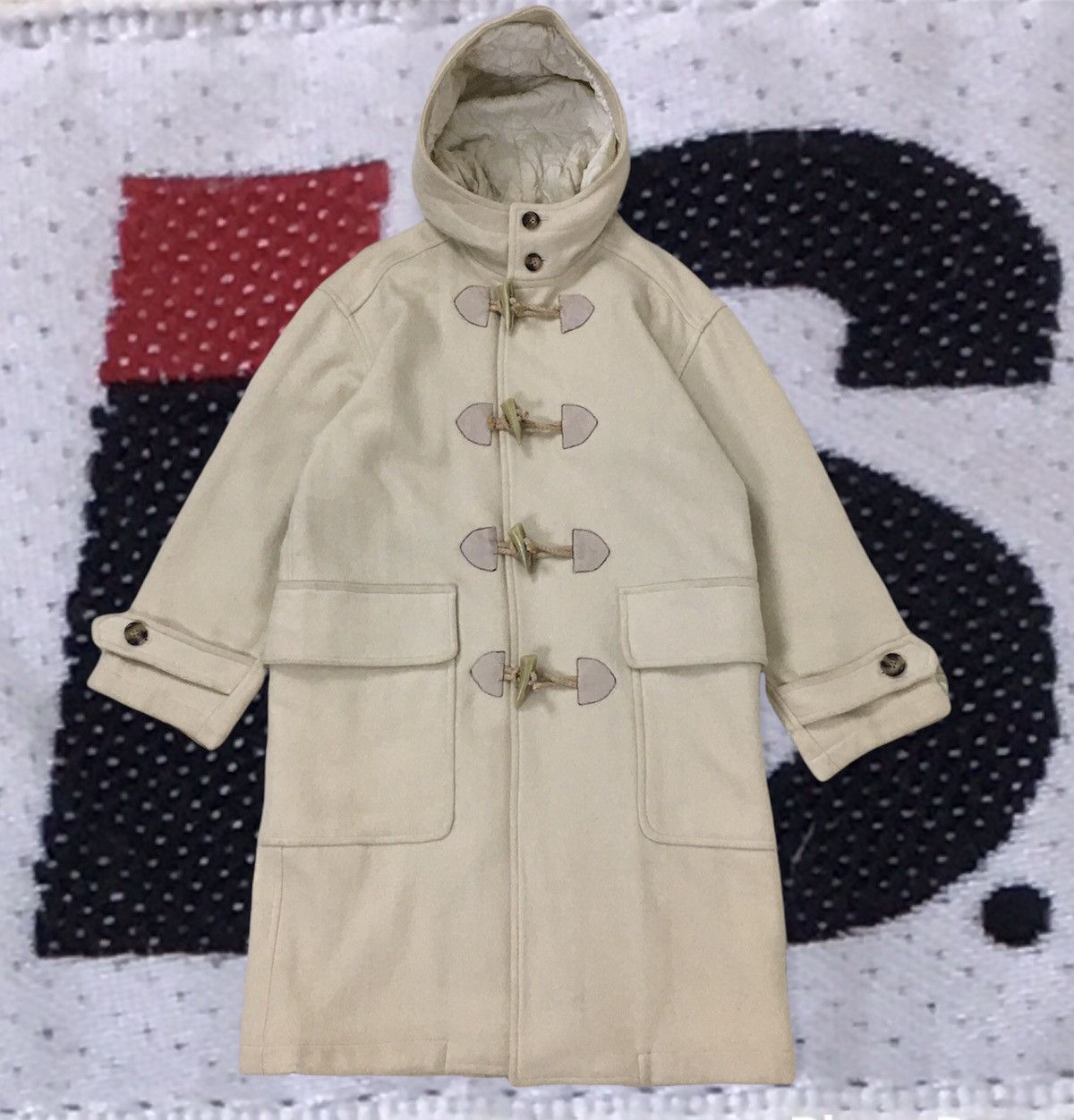 Issey Miyake 🔥LAST DROP🔥I.S By Issey Miyake Cream Duffle Issey Miyake 🔥LAST DROP🔥I.S By Issey Miyake Cream Duffle