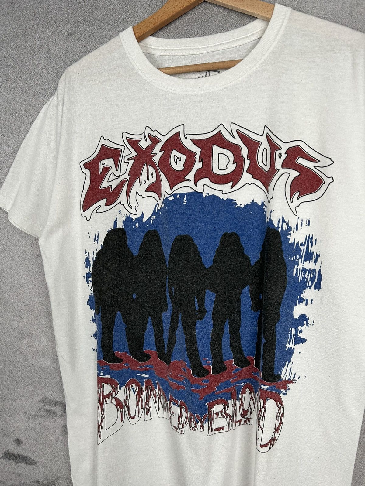 Band Tees Vintage Exodus Bonded By Blood Rock Band Tee Thrash Metal Size US M / EU 48-50 / 2 - 4 Thumbnail
