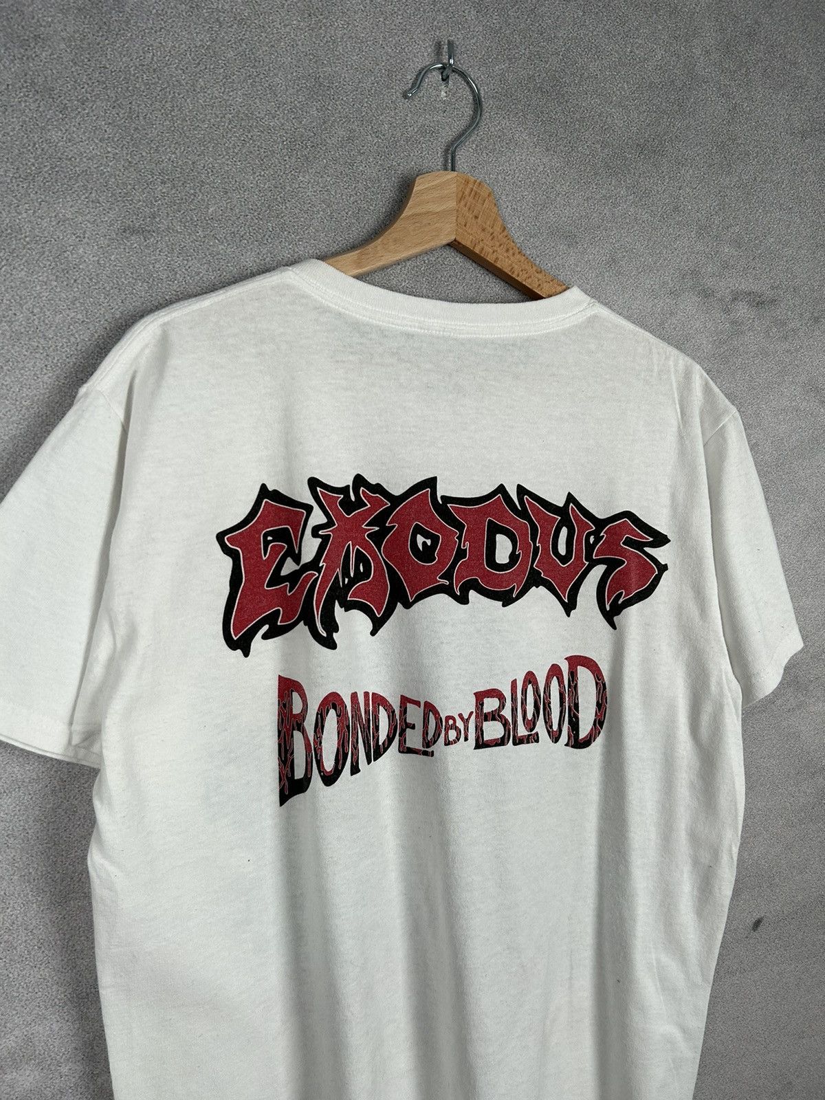 Band Tees Vintage Exodus Bonded By Blood Rock Band Tee Thrash Metal Size US M / EU 48-50 / 2 - 5 Thumbnail