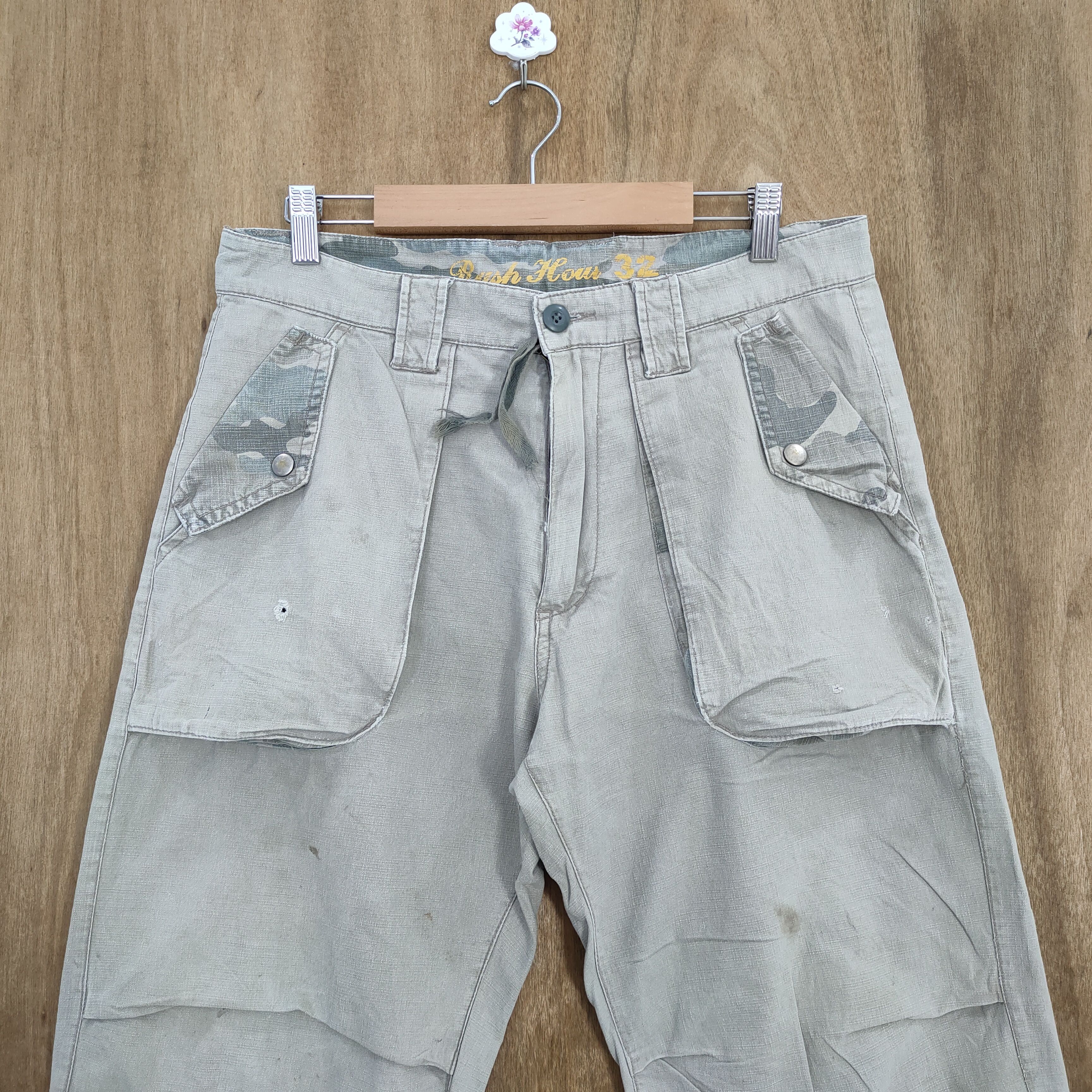 Japanese Brand × Vintage RUSH HOUR FADED DISTRESSED PANTS Size US 32 / EU 48 - 3 Thumbnail