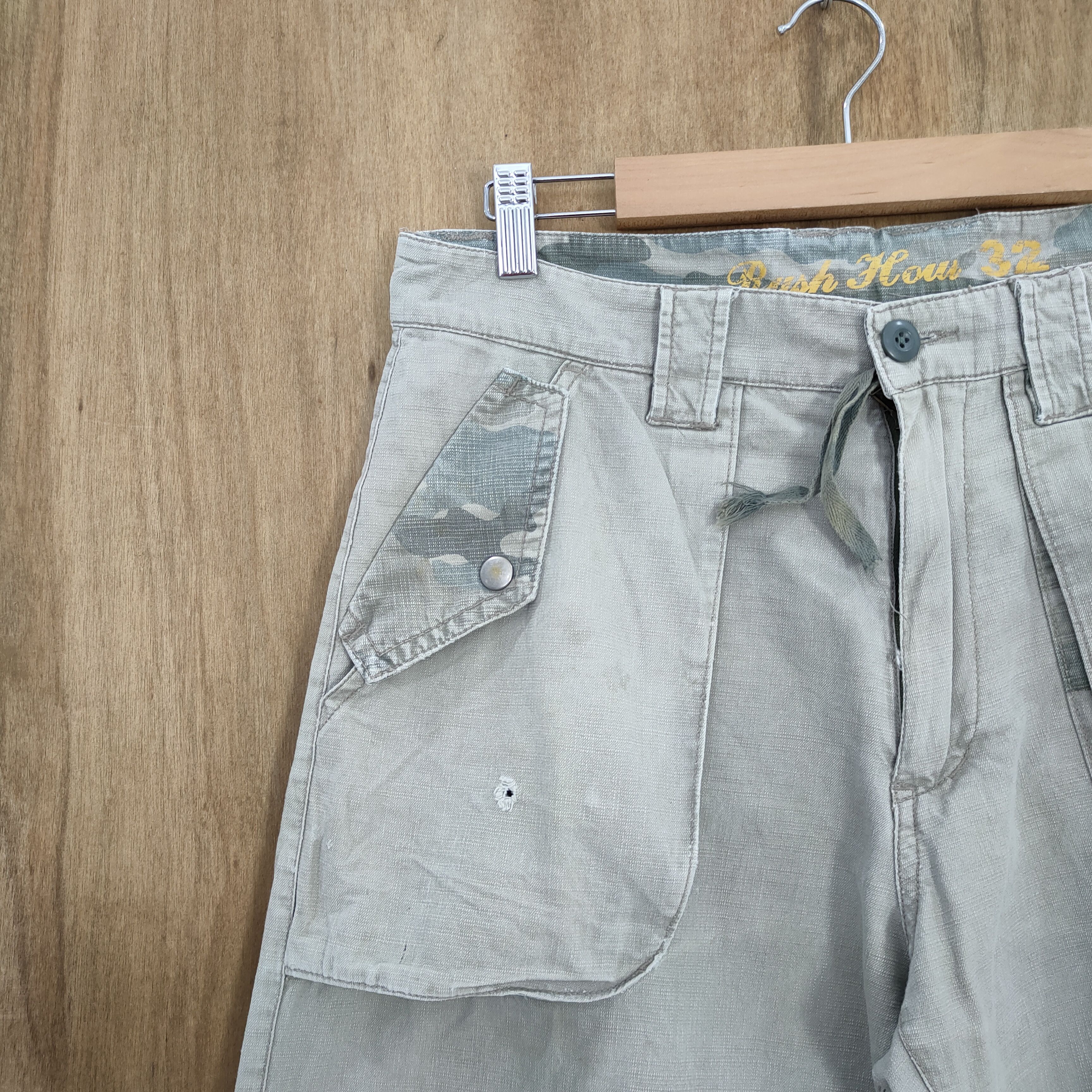 Japanese Brand × Vintage RUSH HOUR FADED DISTRESSED PANTS Size US 32 / EU 48 - 5 Thumbnail