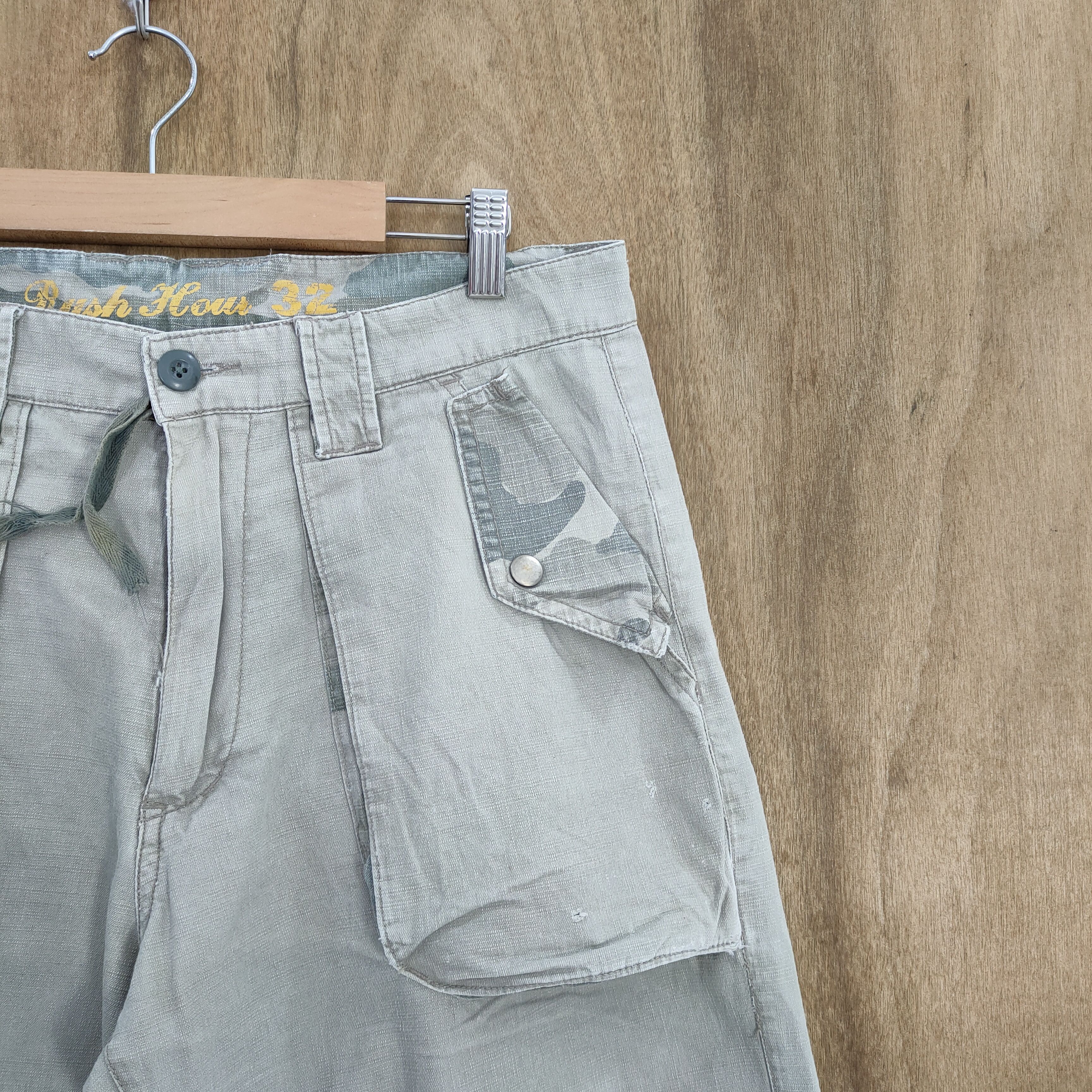 Japanese Brand × Vintage RUSH HOUR FADED DISTRESSED PANTS Size US 32 / EU 48 - 6 Thumbnail