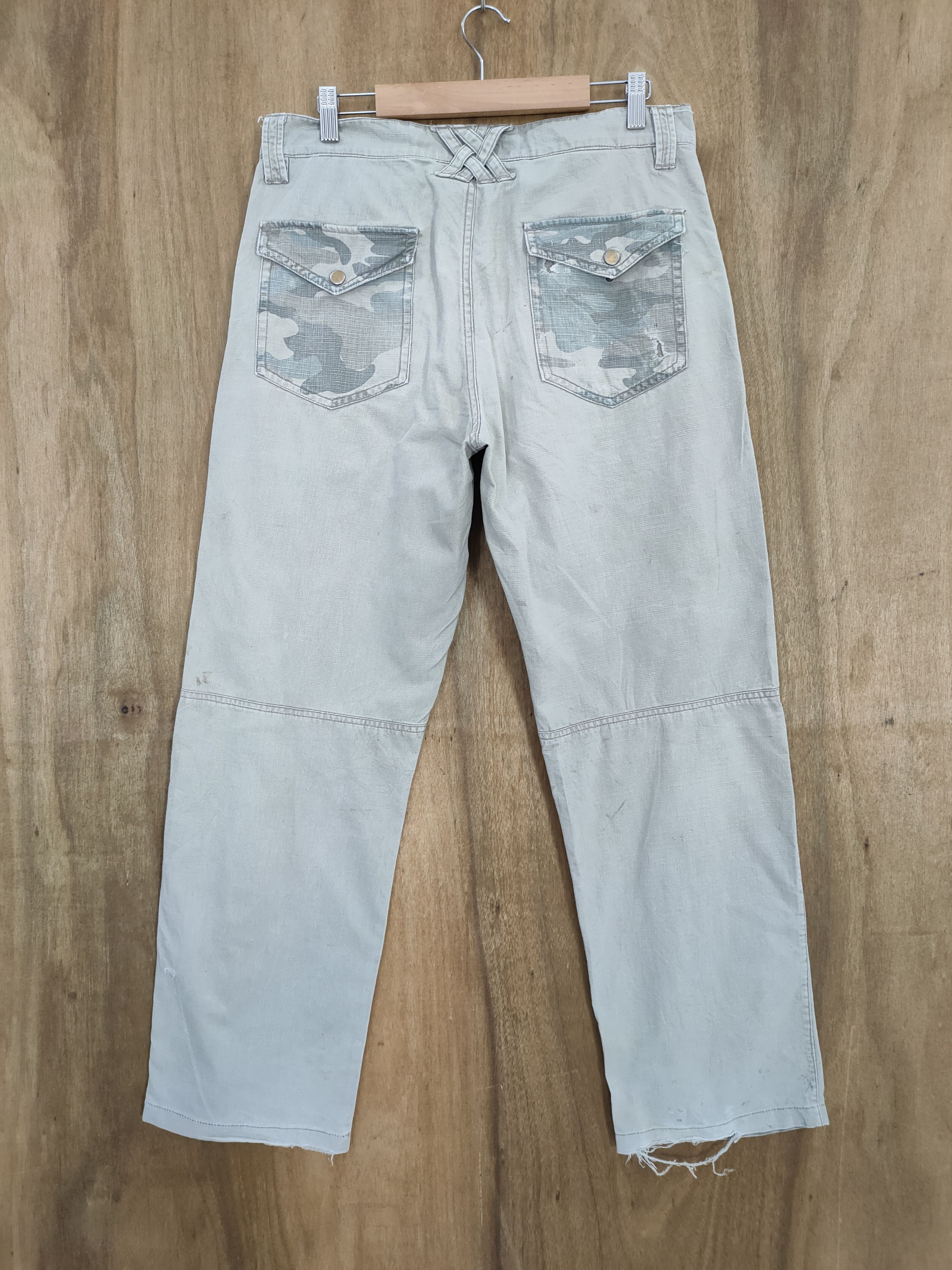 Japanese Brand × Vintage RUSH HOUR FADED DISTRESSED PANTS Size US 32 / EU 48 - 2 Thumbnail