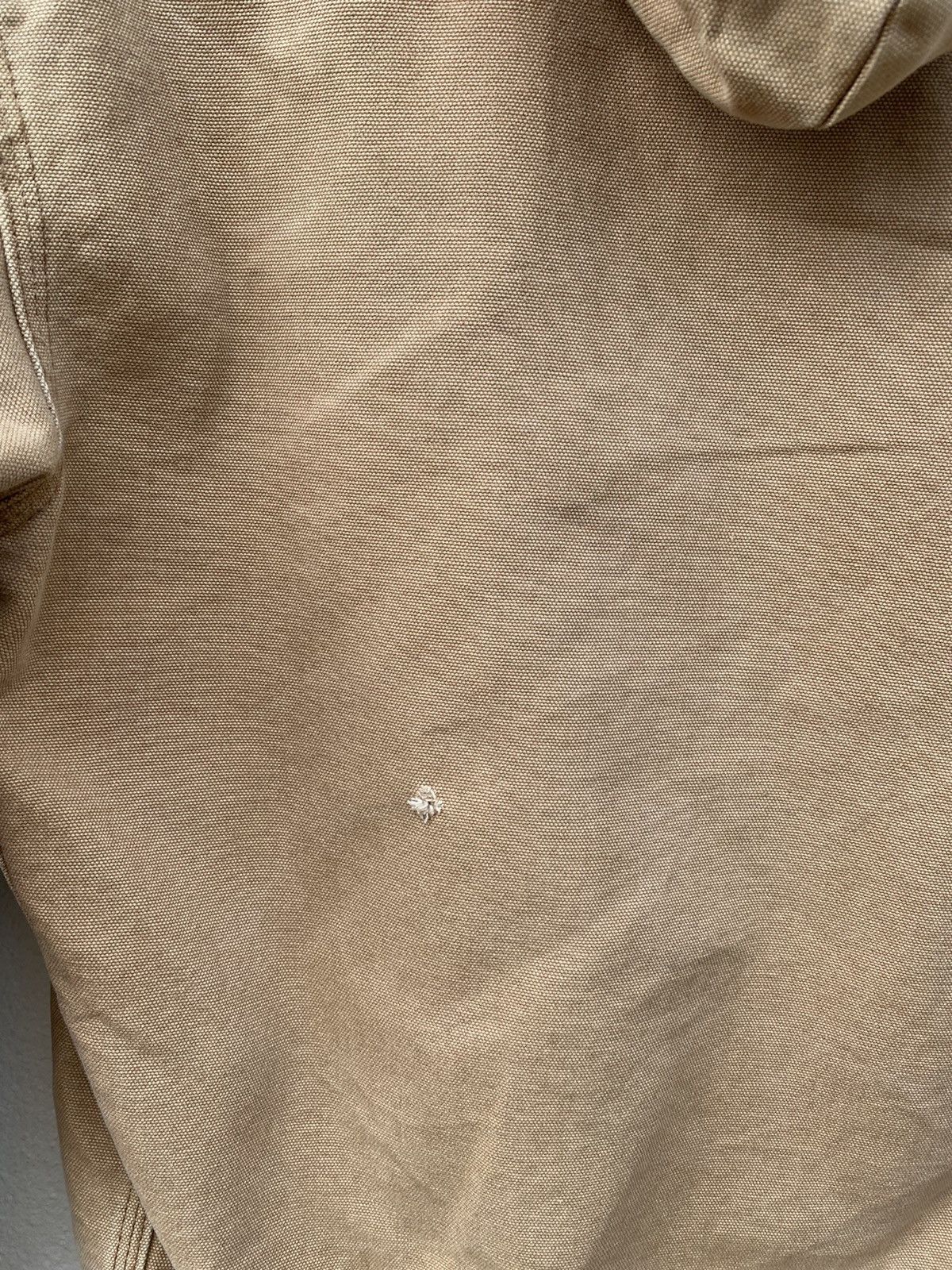 Carhartt × Vintage Vintage carhartt canvas hoodie jacket (broken zip) Size US XXS / EU 40 - 5 Thumbnail