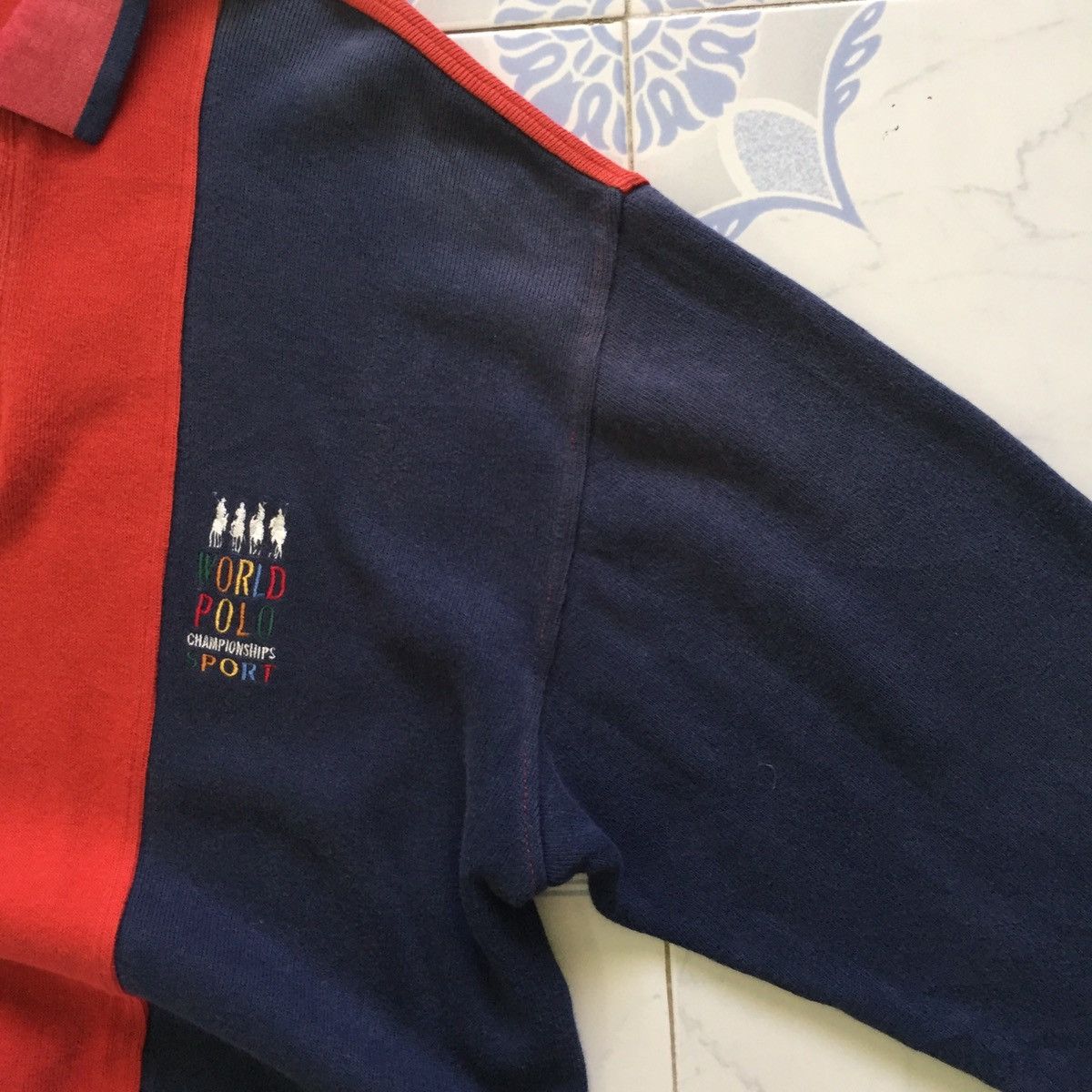 Champs Sport World Polo Championships Collar Sweatshirt MADE IN JAPAN Size US L / EU 52-54 / 3 - 9 Thumbnail