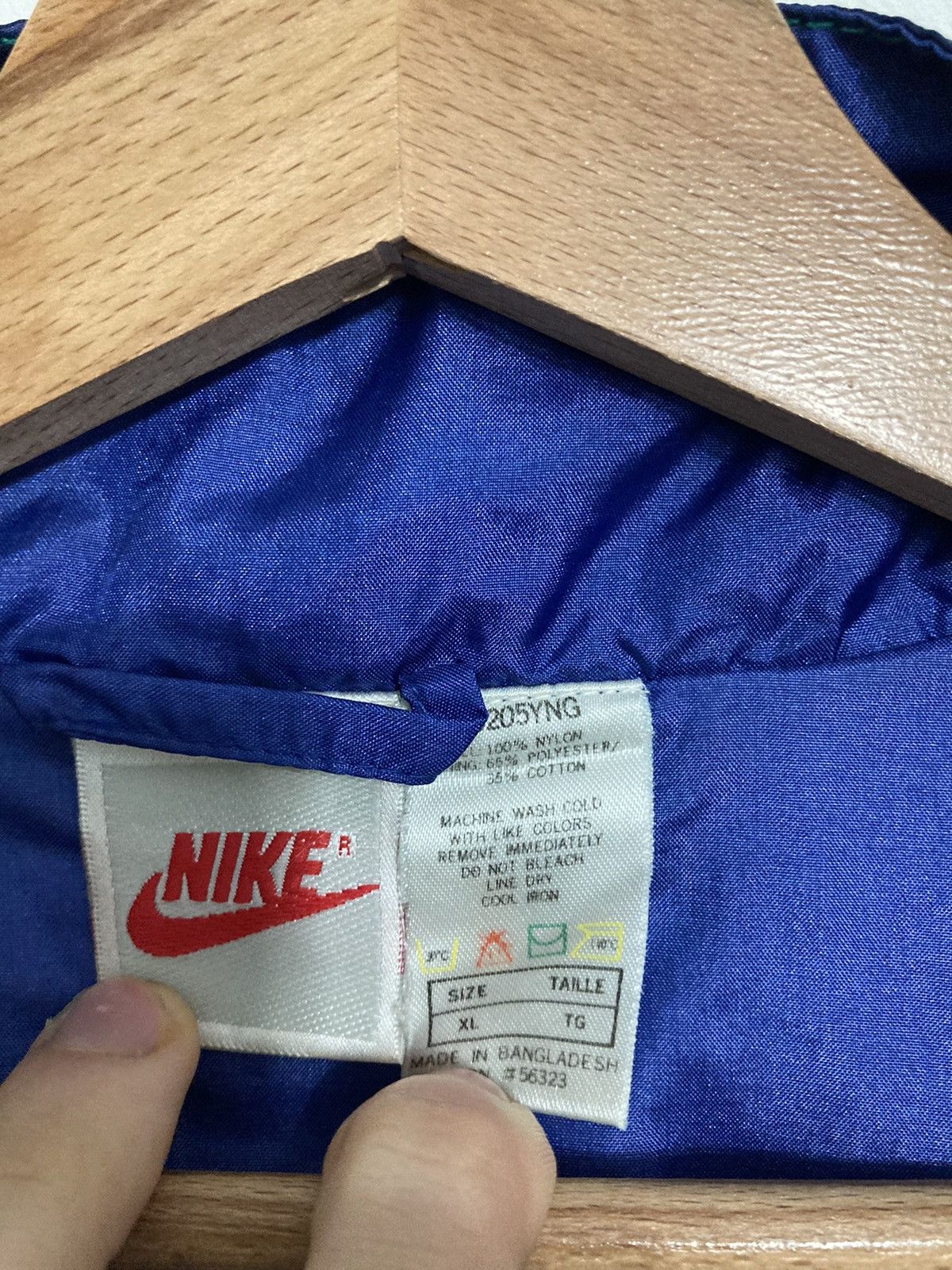 Nike Nike Vintage Grey tag 90s 80s tracksuit skate swoosh Size US XL / EU 56 / 4 - 8 Thumbnail