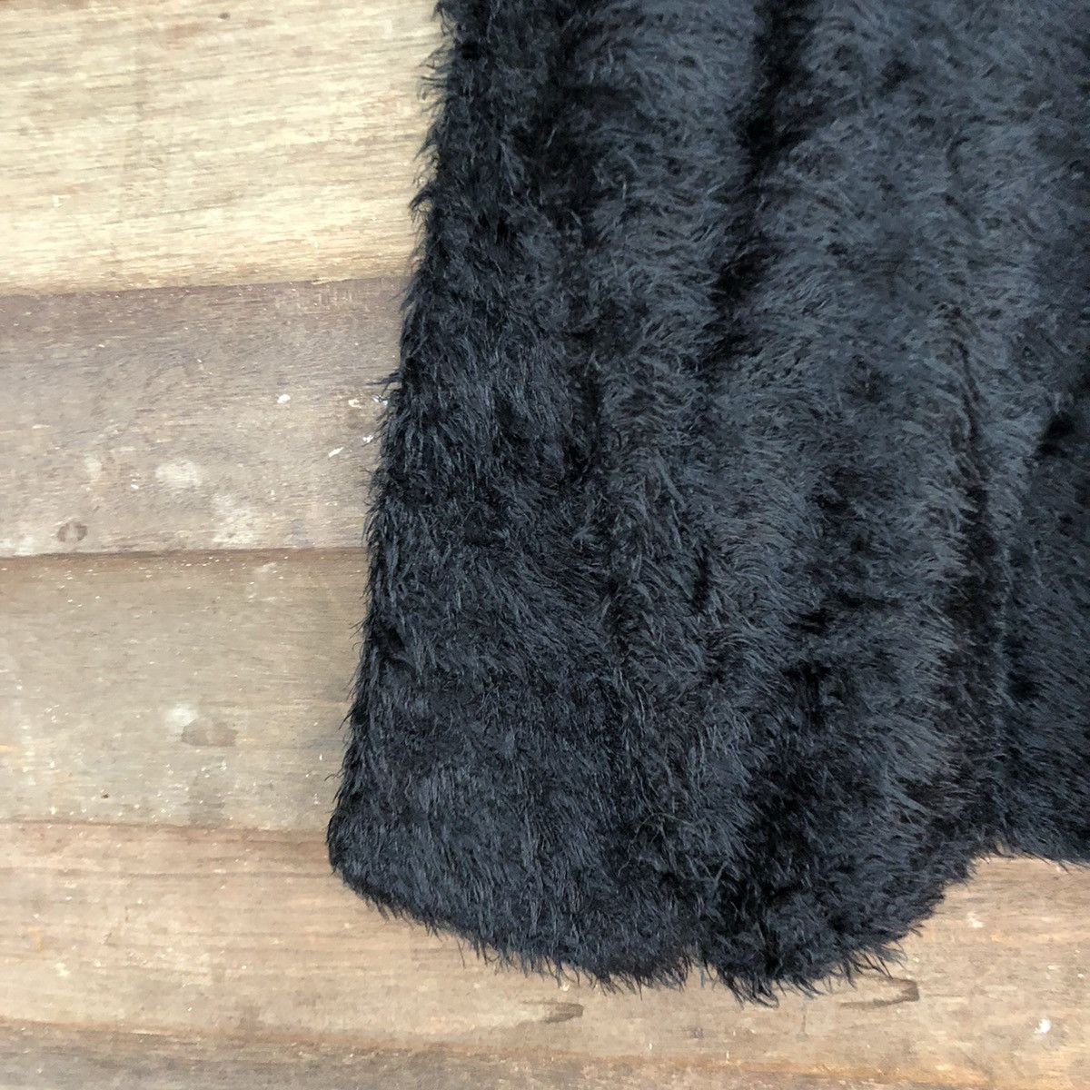 Japanese Brand DL zara Trafaluc Black Mohair Soft Fur Knitwear #B619 Size M / US 6-8 / IT 42-44 - 6 Thumbnail