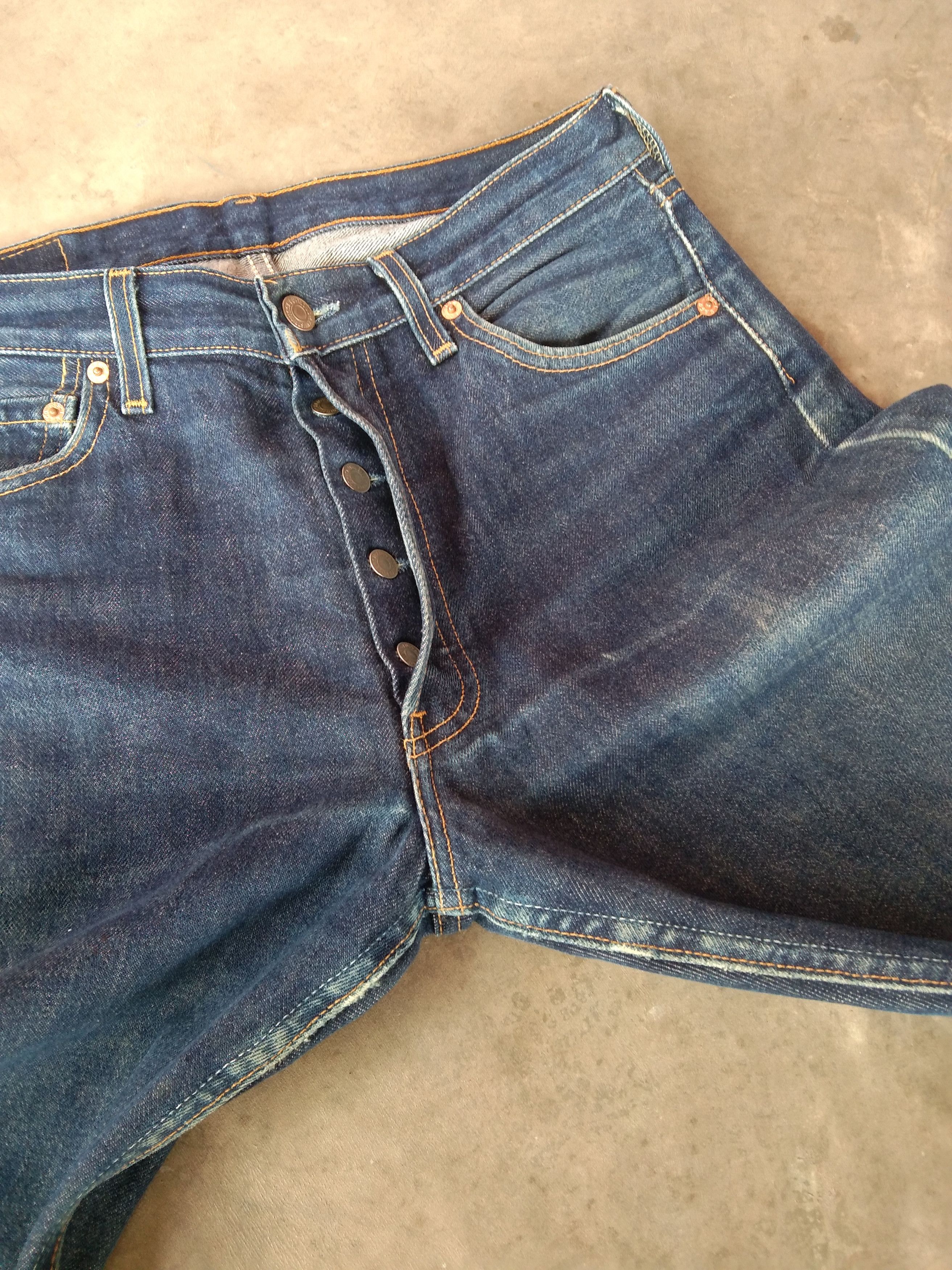 Levi's × Vintage Vintage Levis 501 Made In USA Distressed Jeans 30x32 Size US 30 / EU 46 - 6 Thumbnail