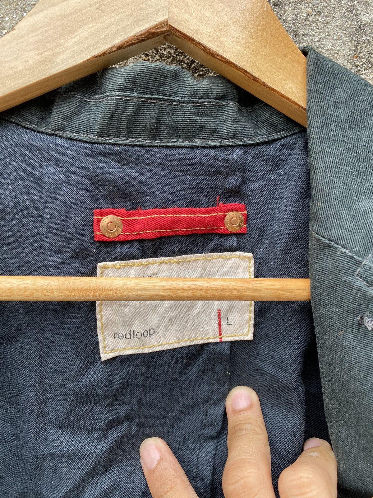 Levi's × Levi's Made & Crafted × Levi's Vintage Clothing Levi’s Redloop Denim Super Black Jacket Made Japan Size US L / EU 52-54 / 3 - 8 Thumbnail