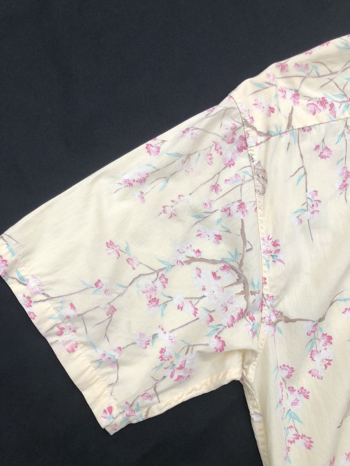 Other VTG Sun Surf Japan Cherry Blossom Pull Over Hawaiian Shirt Size US L / EU 52-54 / 3 - 14 Thumbnail
