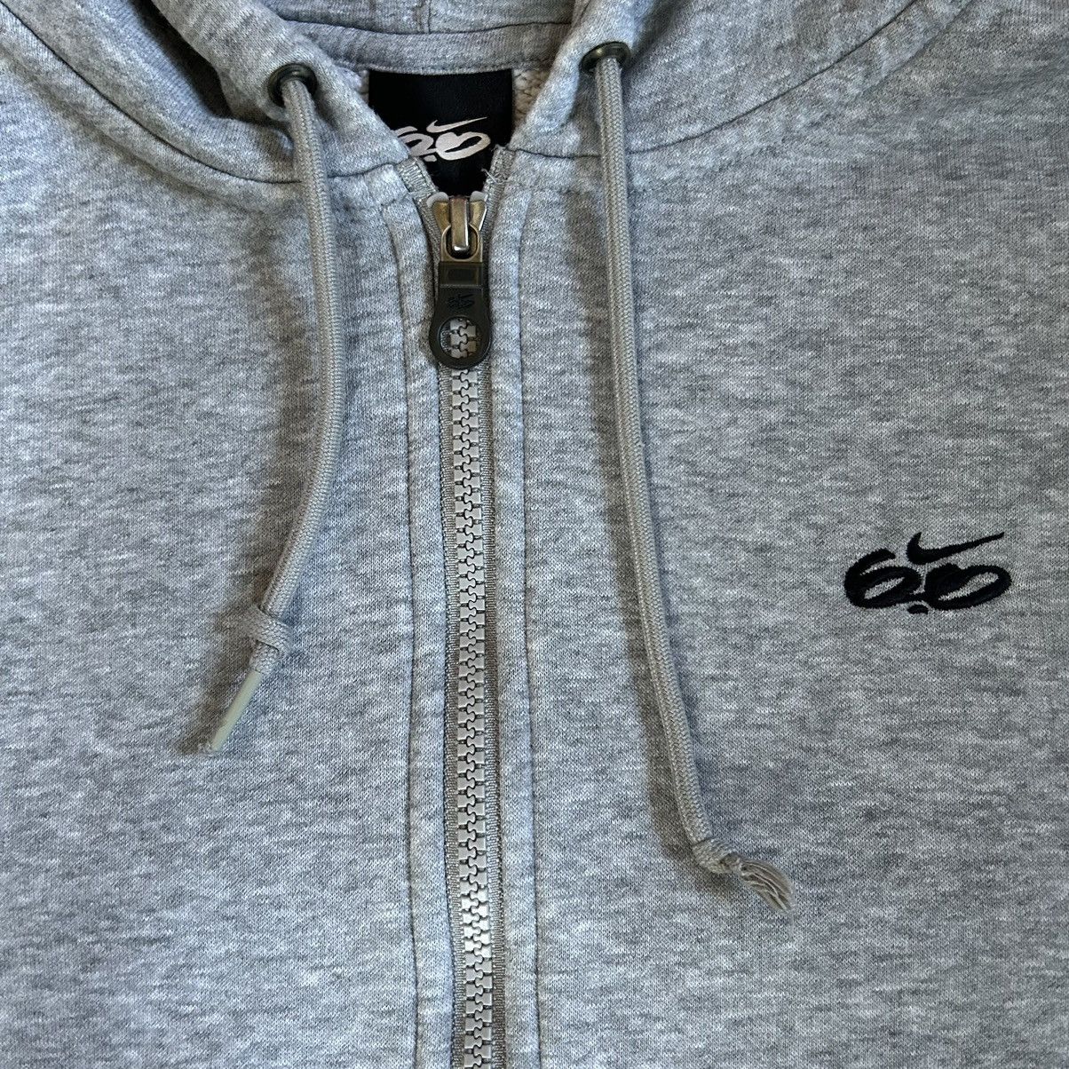 Nike × Vintage Y2K NiKE 6.0 BASiC HEATHER GREY YKK ZiP UP SWEATSHiRT Size US L / EU 52-54 / 3 - 10 Thumbnail