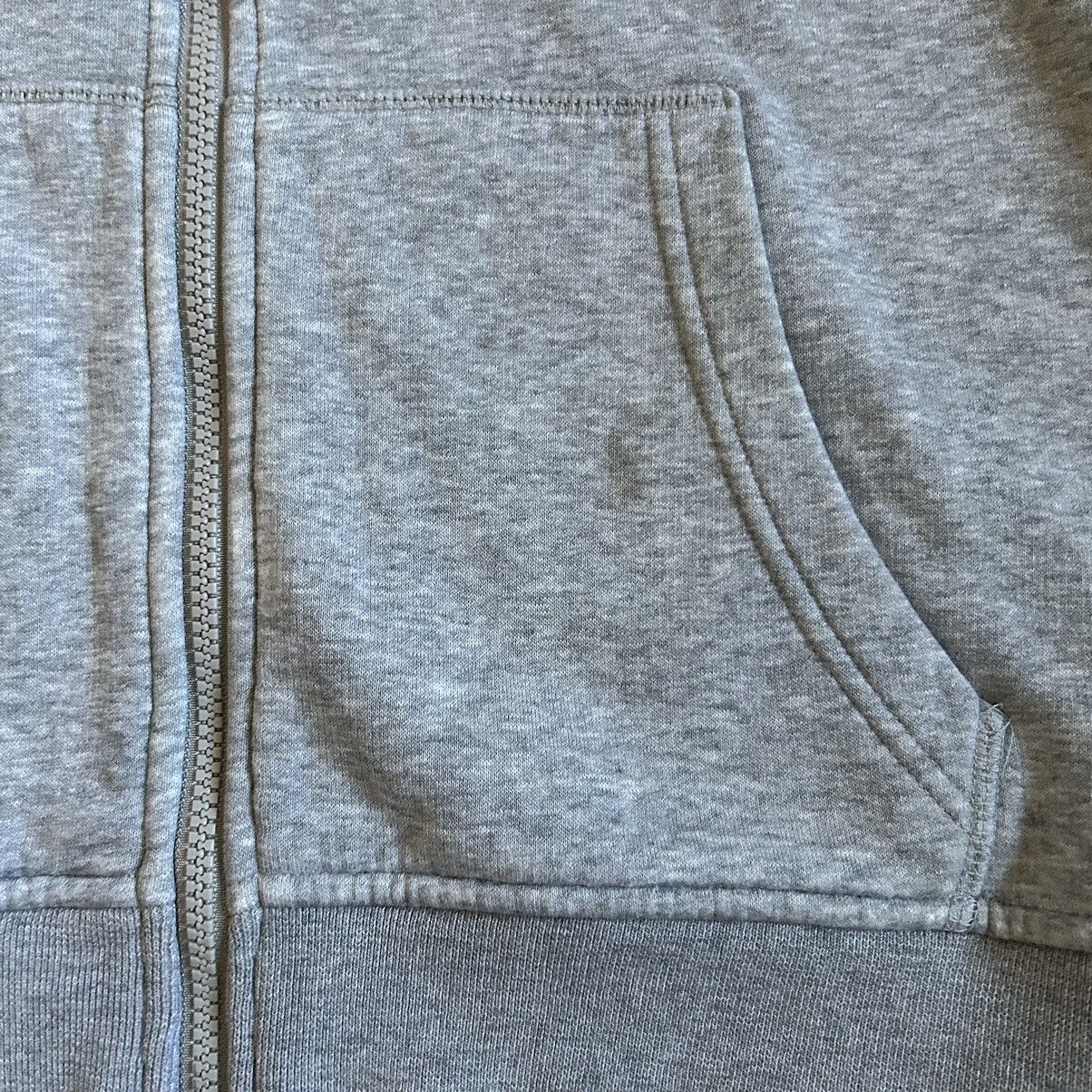 Nike × Vintage Y2K NiKE 6.0 BASiC HEATHER GREY YKK ZiP UP SWEATSHiRT Size US L / EU 52-54 / 3 - 7 Thumbnail