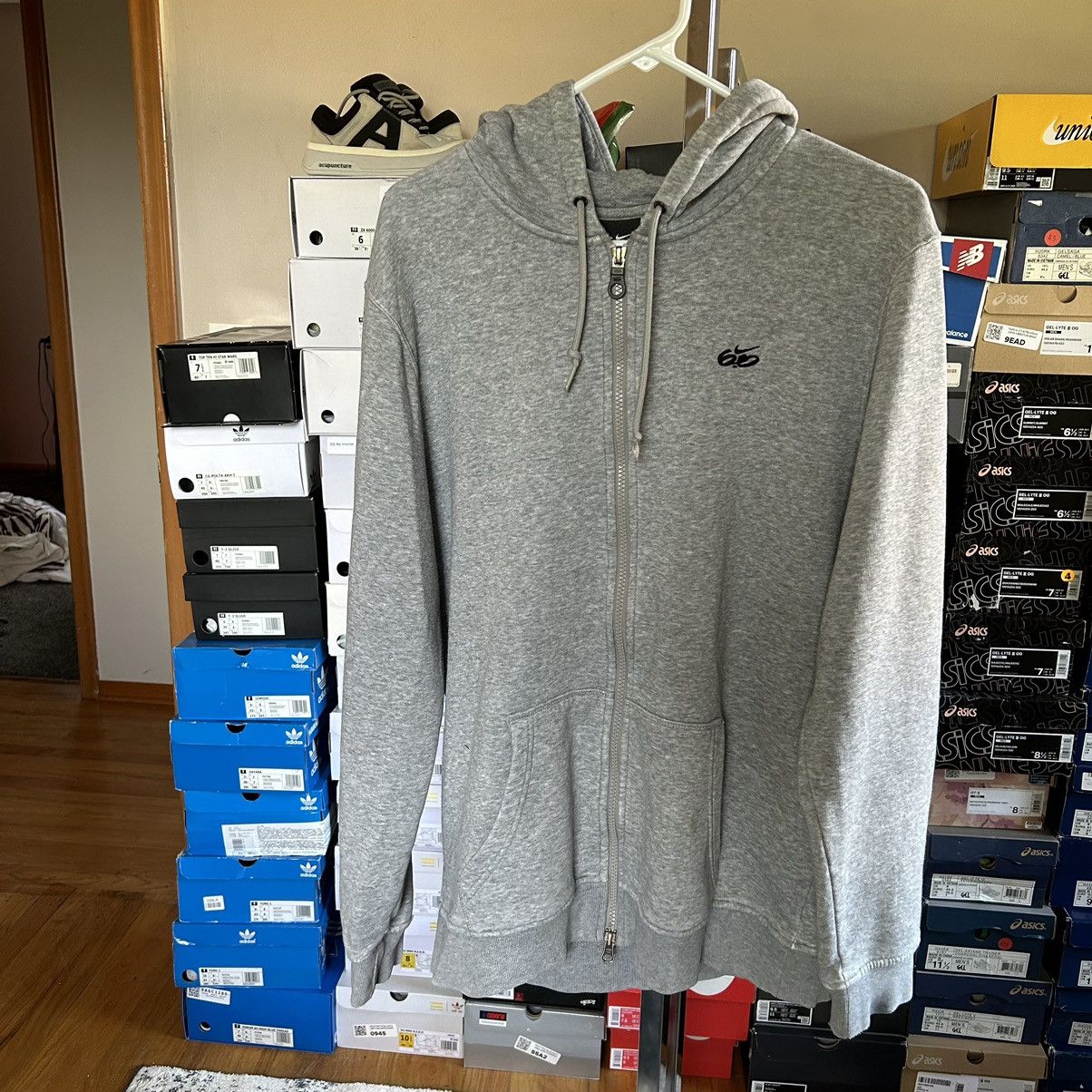 Nike × Vintage Y2K NiKE 6.0 BASiC HEATHER GREY YKK ZiP UP SWEATSHiRT Size US L / EU 52-54 / 3 - 2 Thumbnail