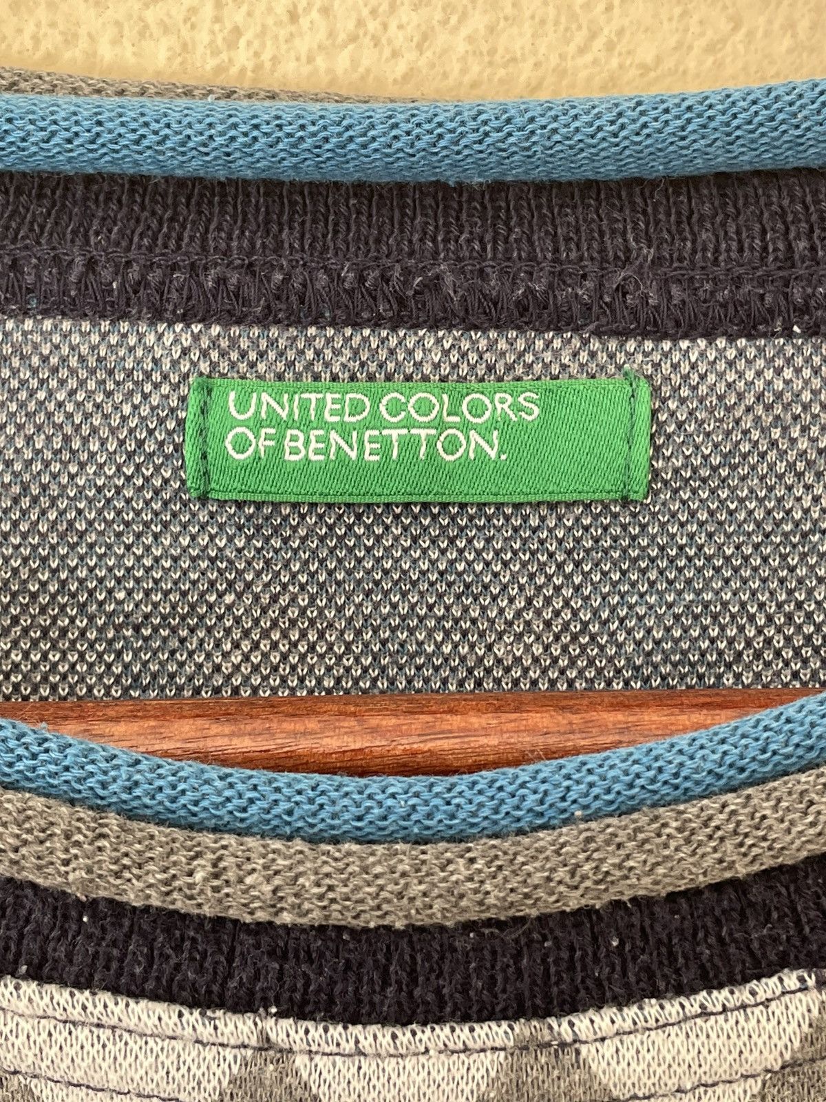 United Colors Of Benetton UNITED COLOR OF BENETTON MULTICOLOUR SWEATSHIRT Size US L / EU 52-54 / 3 - 7 Thumbnail