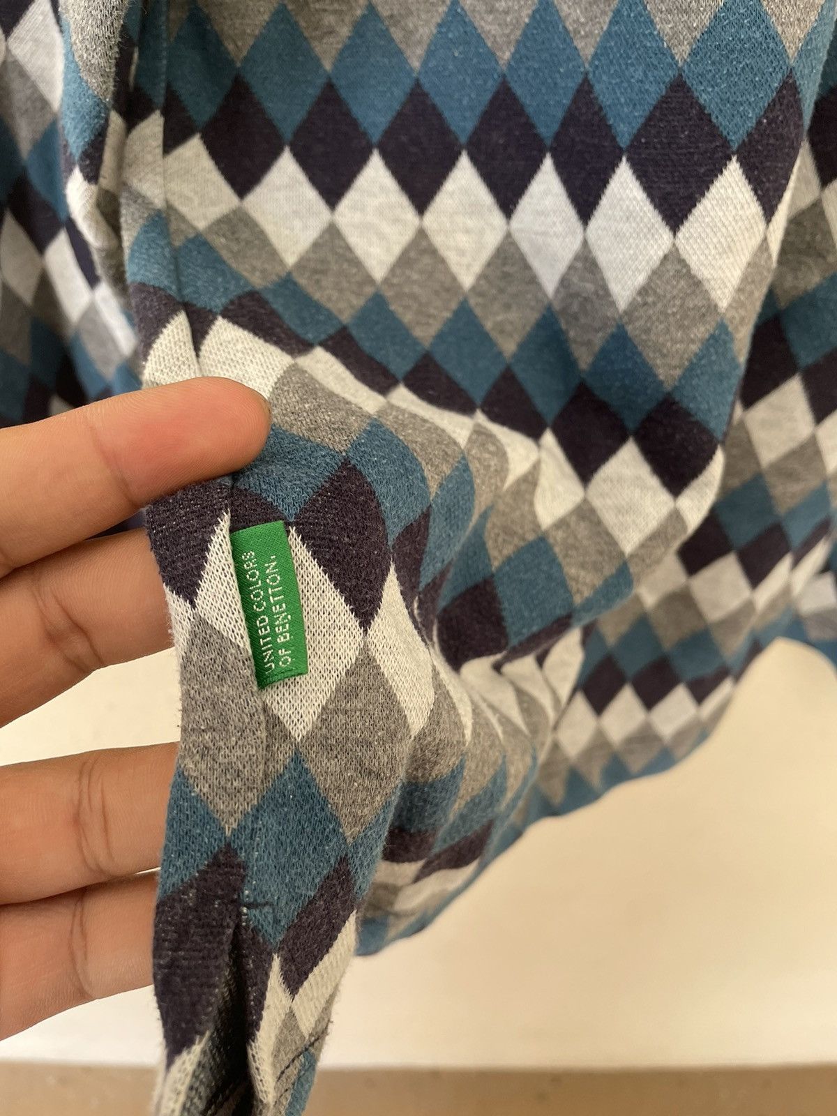 United Colors Of Benetton UNITED COLOR OF BENETTON MULTICOLOUR SWEATSHIRT Size US L / EU 52-54 / 3 - 8 Thumbnail