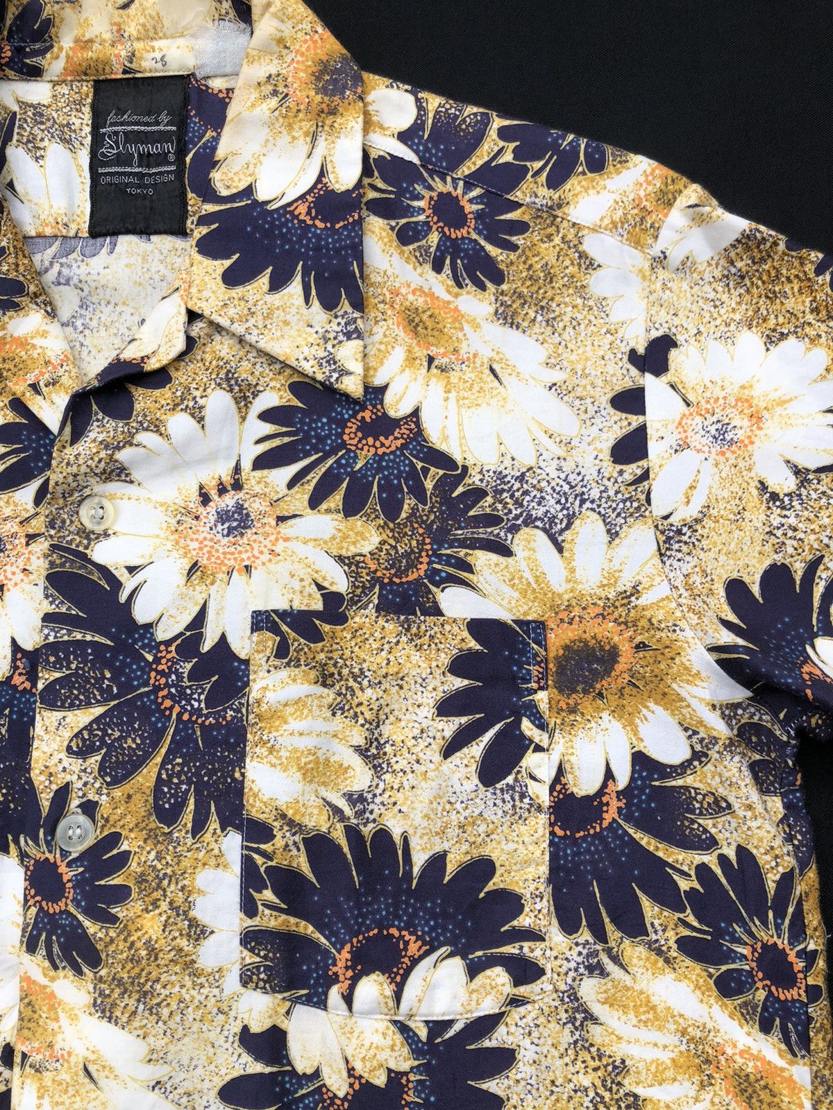 Vintage Vintage 70s Slyman Japan Psychedelic Hawaiian Shirt Size US S / EU 44-46 / 1 - 6 Thumbnail