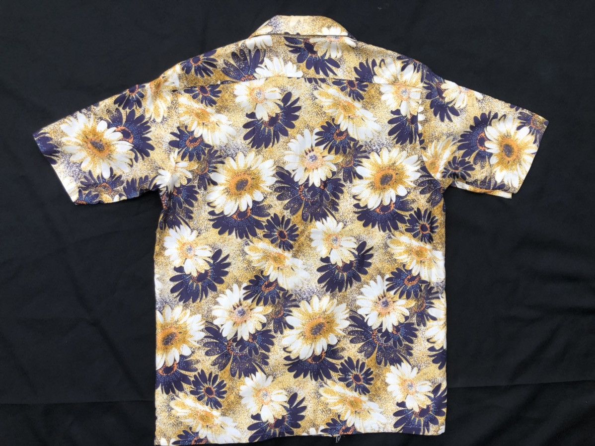 Vintage Vintage 70s Slyman Japan Psychedelic Hawaiian Shirt Size US S / EU 44-46 / 1 - 10 Thumbnail