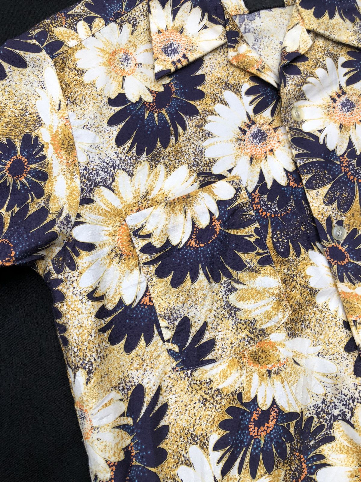 Vintage Vintage 70s Slyman Japan Psychedelic Hawaiian Shirt Size US S / EU 44-46 / 1 - 4 Thumbnail