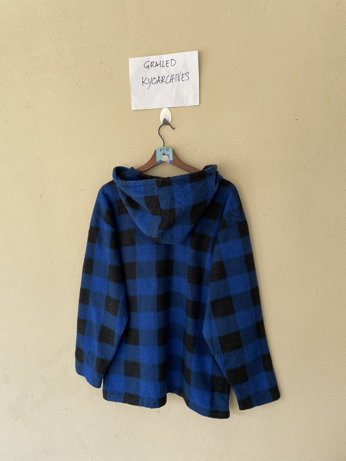 Vintage VINTAGE TARTAN HOODIE Size US L / EU 52-54 / 3 - 5 Thumbnail