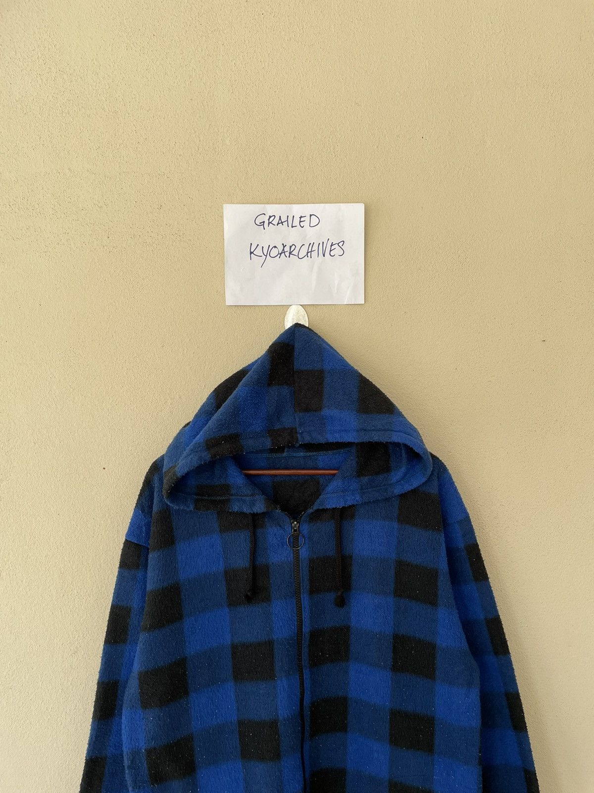 Vintage VINTAGE TARTAN HOODIE Size US L / EU 52-54 / 3 - 3 Thumbnail