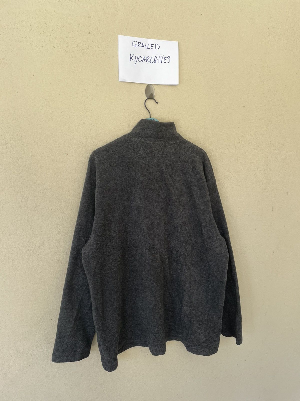DKNY × Donna Karan DKNY ANORAK FLEECE SWEATSHIRT Size US L / EU 52-54 / 3 - 5 Thumbnail