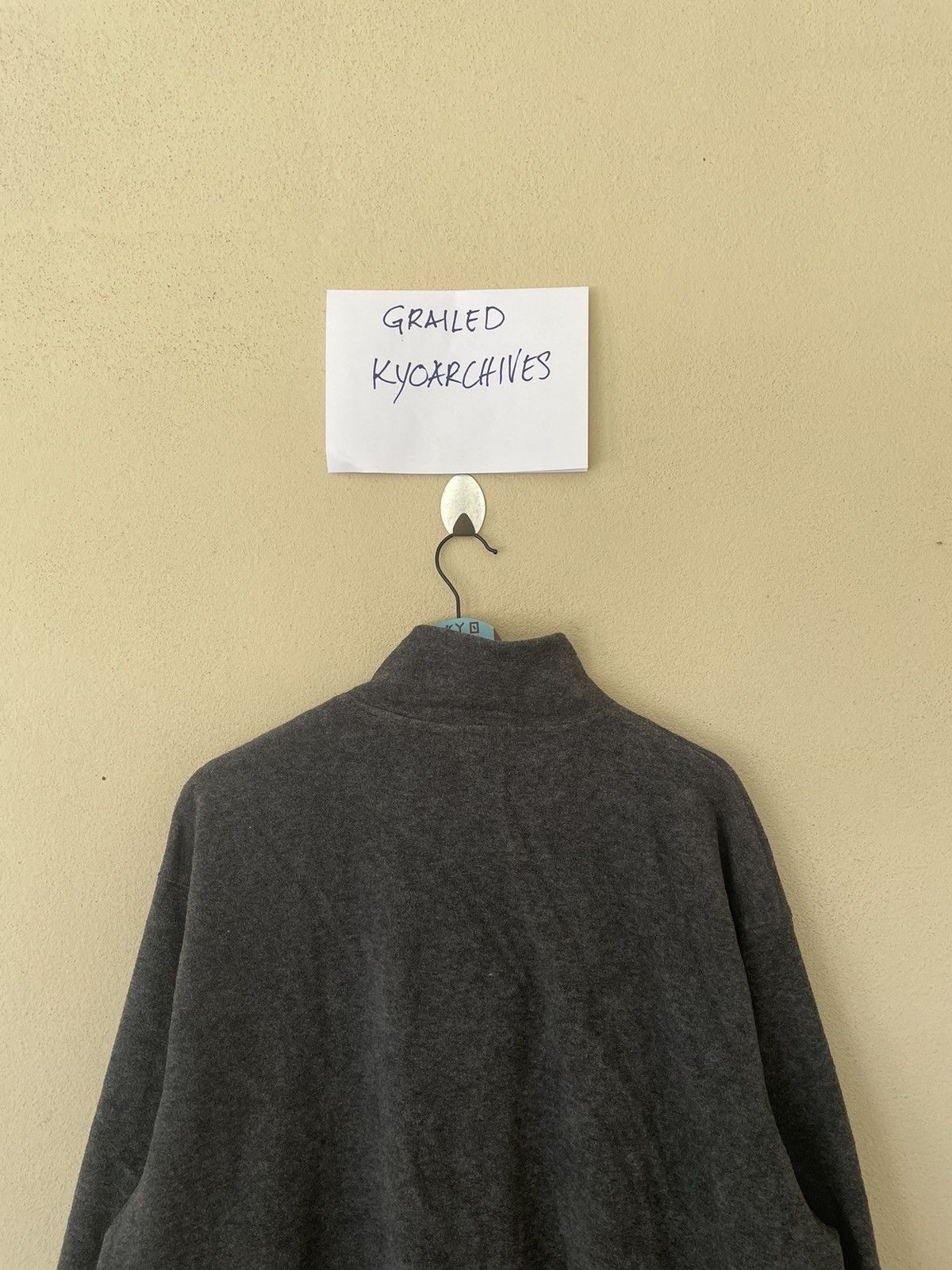 DKNY × Donna Karan DKNY ANORAK FLEECE SWEATSHIRT Size US L / EU 52-54 / 3 - 6 Thumbnail