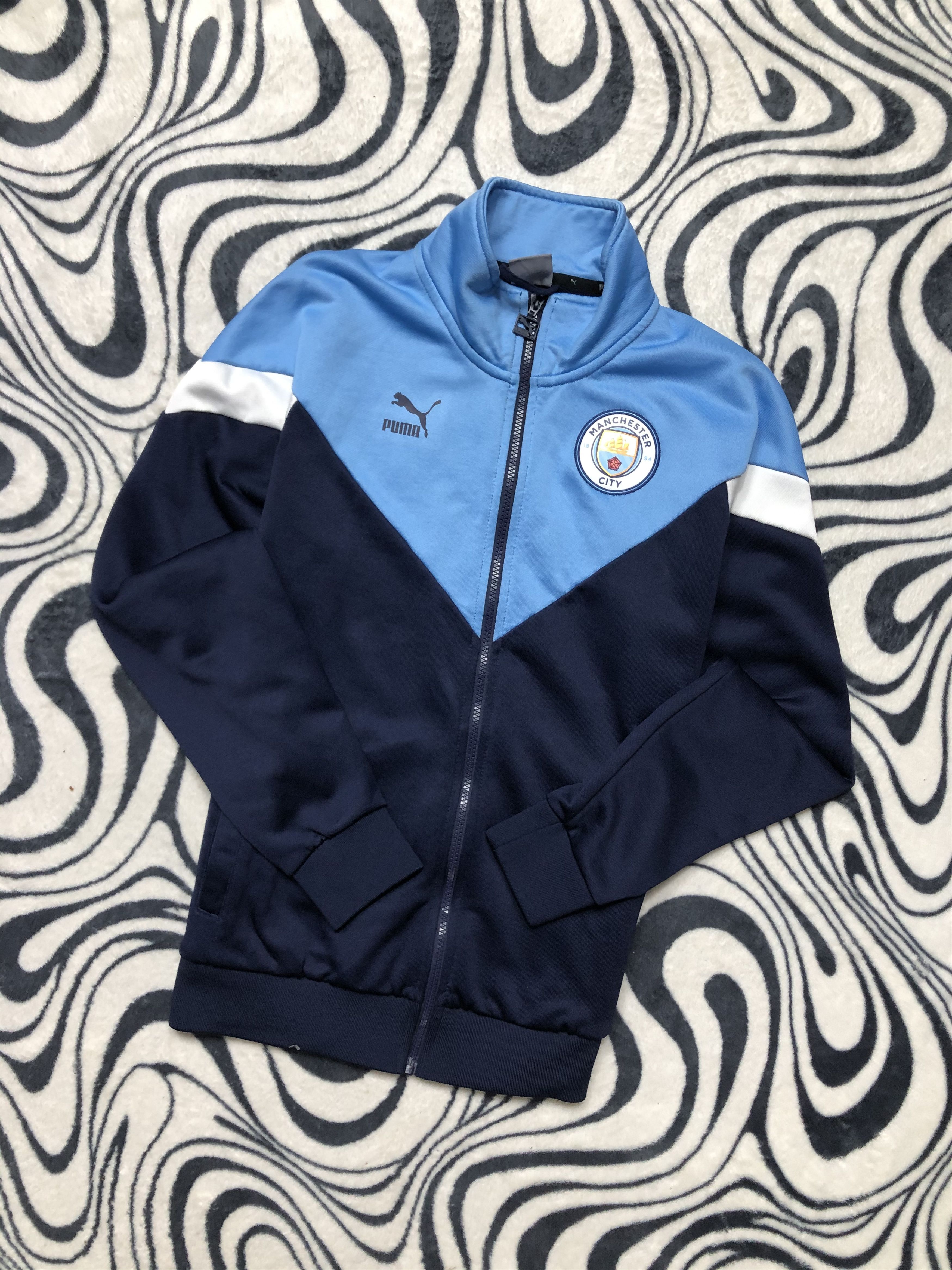 Puma Puma FC Manchester City Soccer Track Top Jacket Size US M / EU 48-50 / 2 - 1 Thumbnail