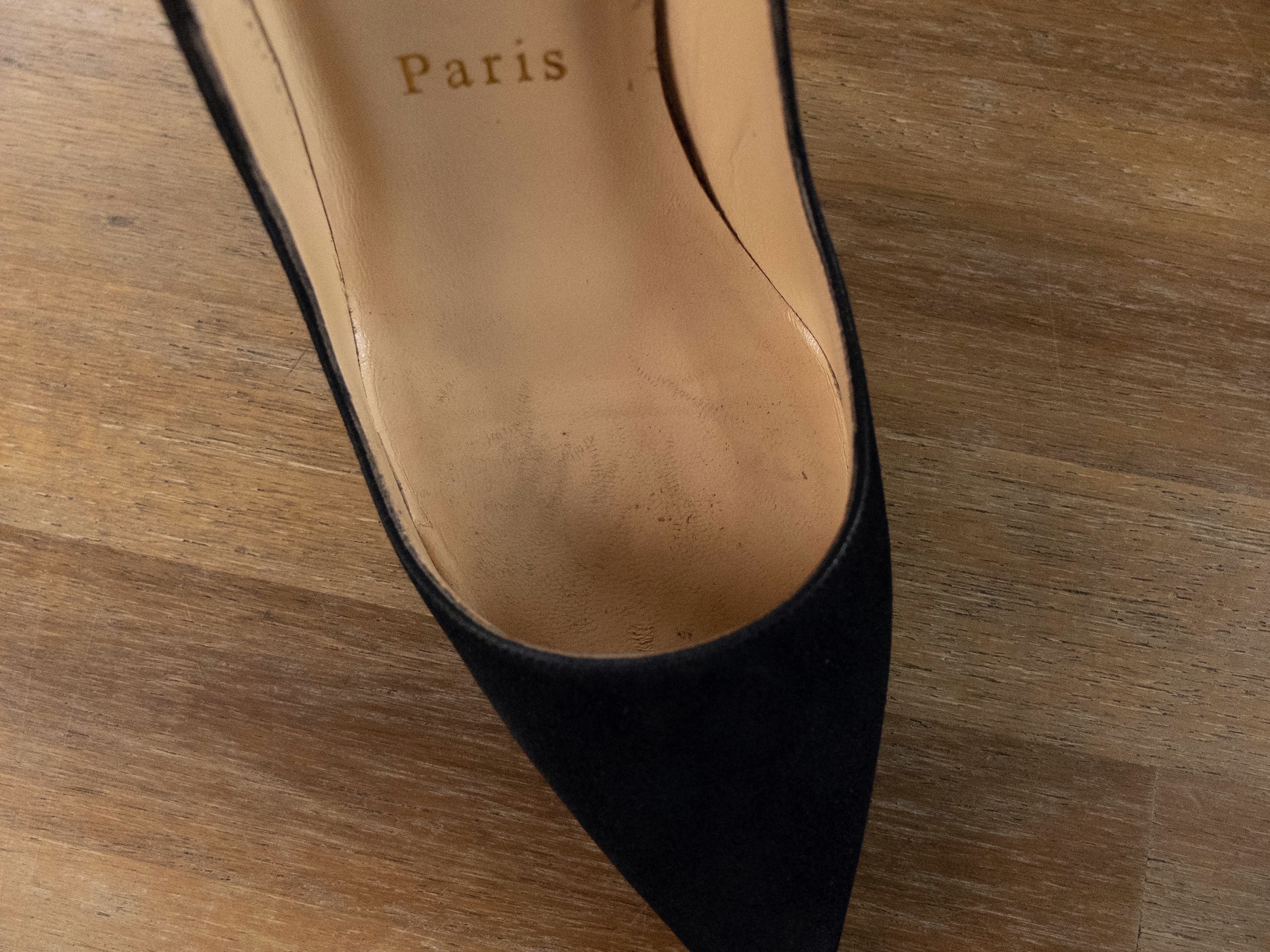 Christian Louboutin CHRISTIAN LOUBOUTIN So Kate black suede pumps stiletto 5 35 Size US 5 / IT 35 - 3 Thumbnail