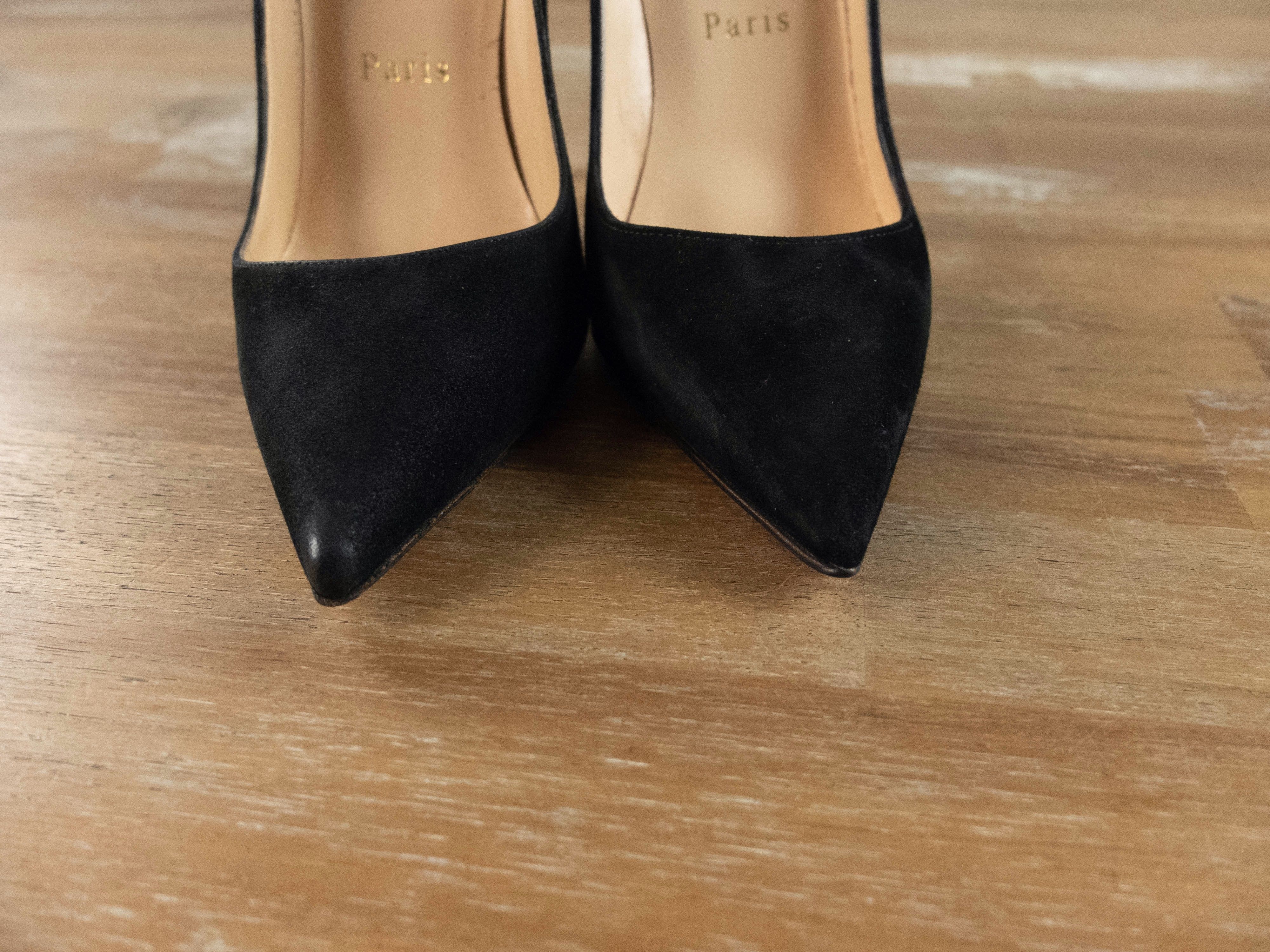 Christian Louboutin CHRISTIAN LOUBOUTIN So Kate black suede pumps stiletto 5 35 Size US 5 / IT 35 - 6 Thumbnail