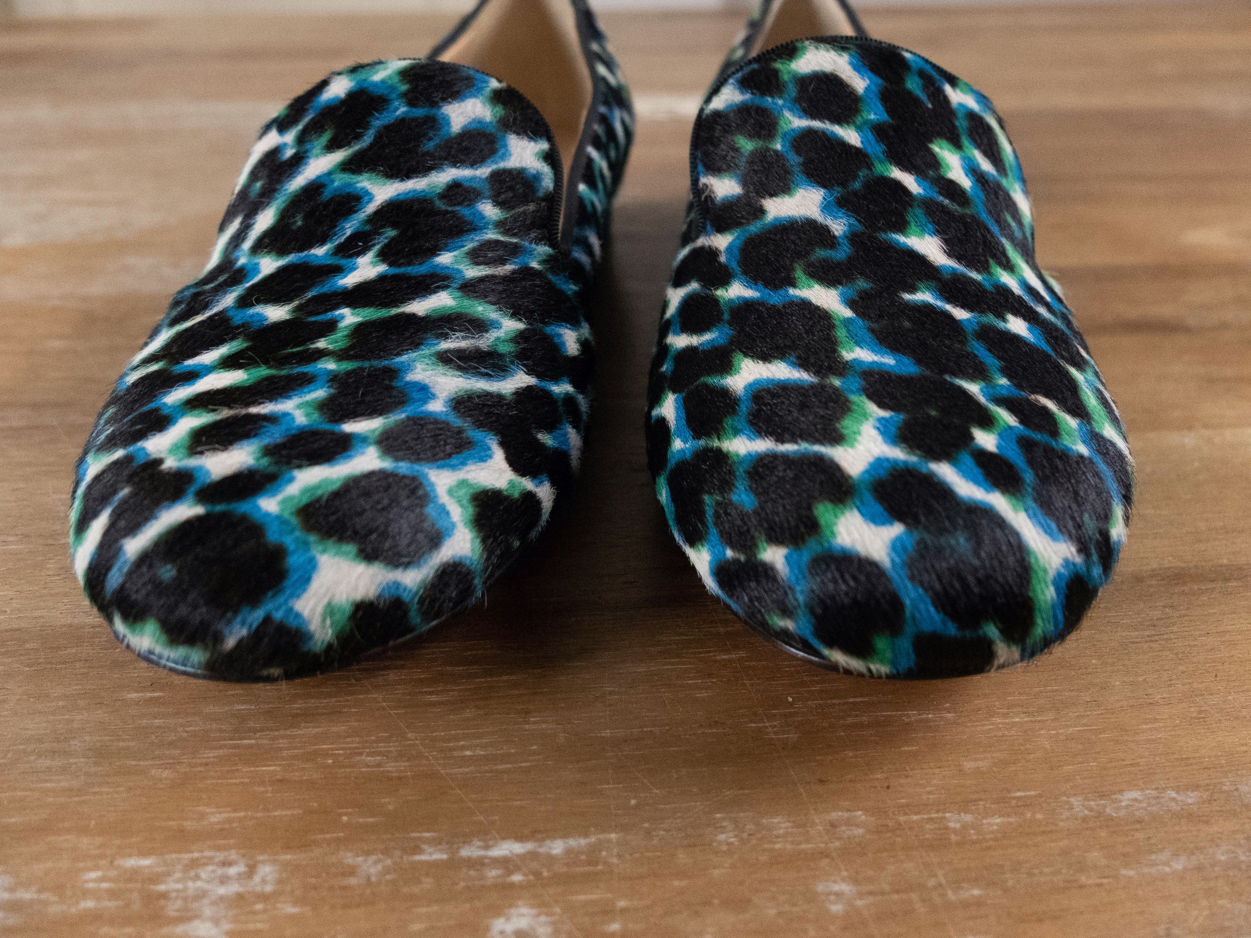 Christian Louboutin CHRISTIAN LOUBOUTIN Sakouette pony hair leopard loafer shoes Size US 7 / IT 37 - 3 Thumbnail