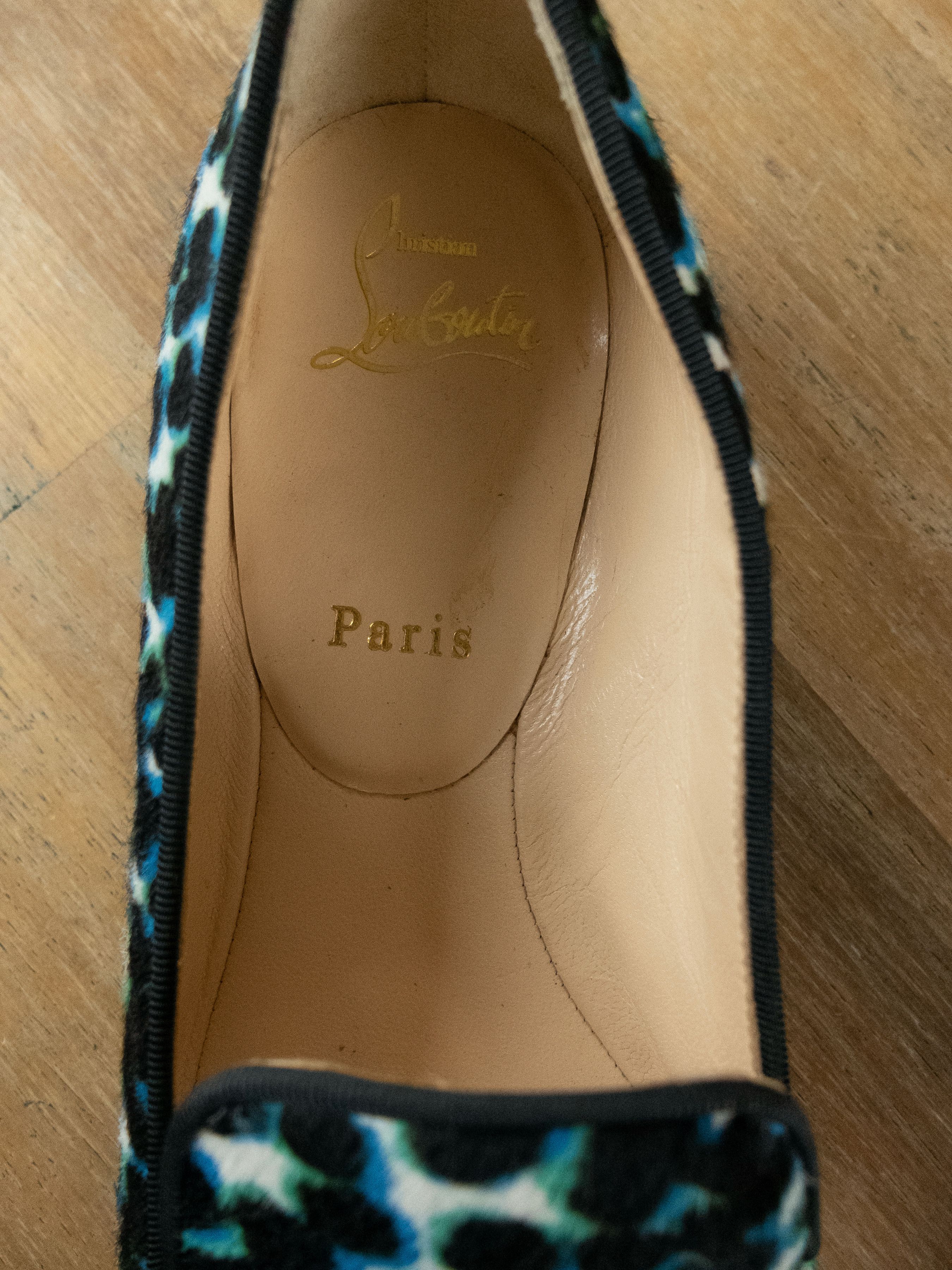 Christian Louboutin CHRISTIAN LOUBOUTIN Sakouette pony hair leopard loafer shoes Size US 7 / IT 37 - 5 Thumbnail
