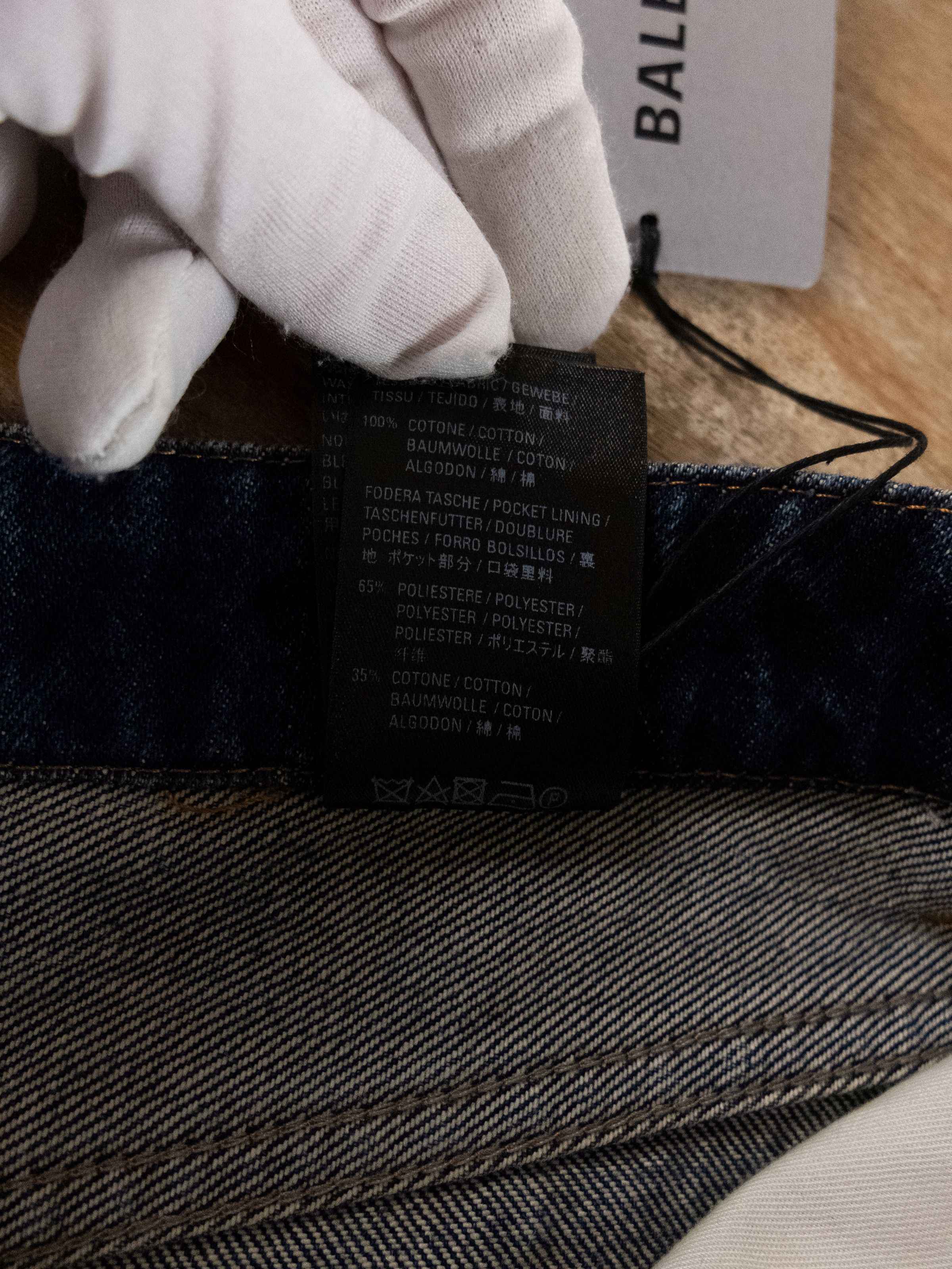 Balenciaga BALENCIAGA blue low waist denim mini jean skirt 8 38 Size 27" / US 4 / IT 40 - 10 Thumbnail