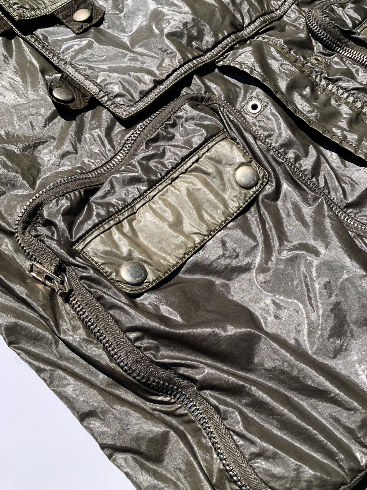 Givenchy Givenchy Rare Archive Army Runway Sample Parka Rain Jacket Size US XL / EU 56 / 4 - 3 Thumbnail