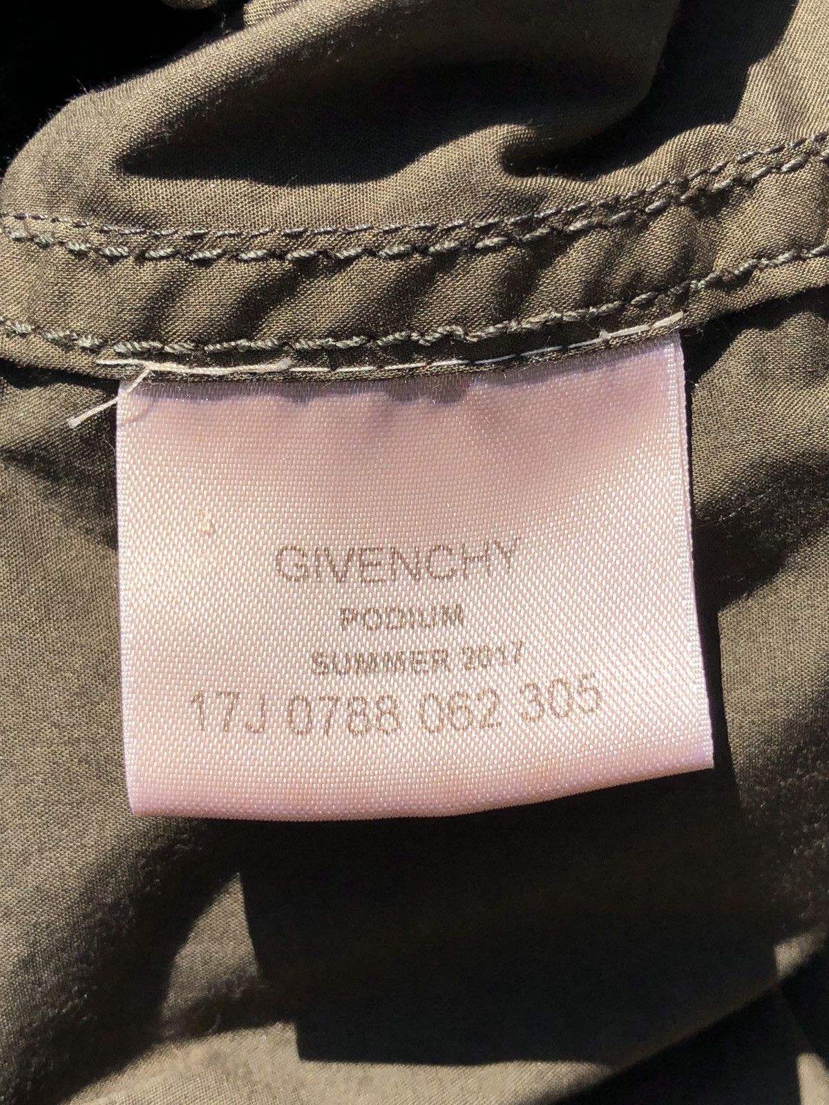 Givenchy Givenchy Rare Archive Army Runway Sample Parka Rain Jacket Size US XL / EU 56 / 4 - 7 Thumbnail