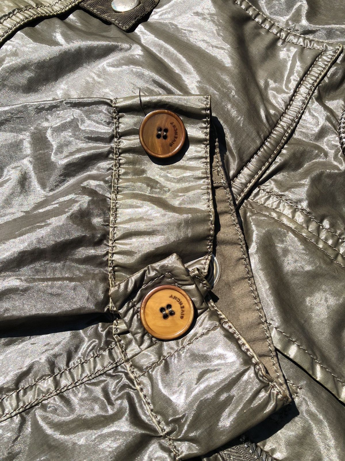 Givenchy Givenchy Rare Archive Army Runway Sample Parka Rain Jacket Size US XL / EU 56 / 4 - 5 Thumbnail