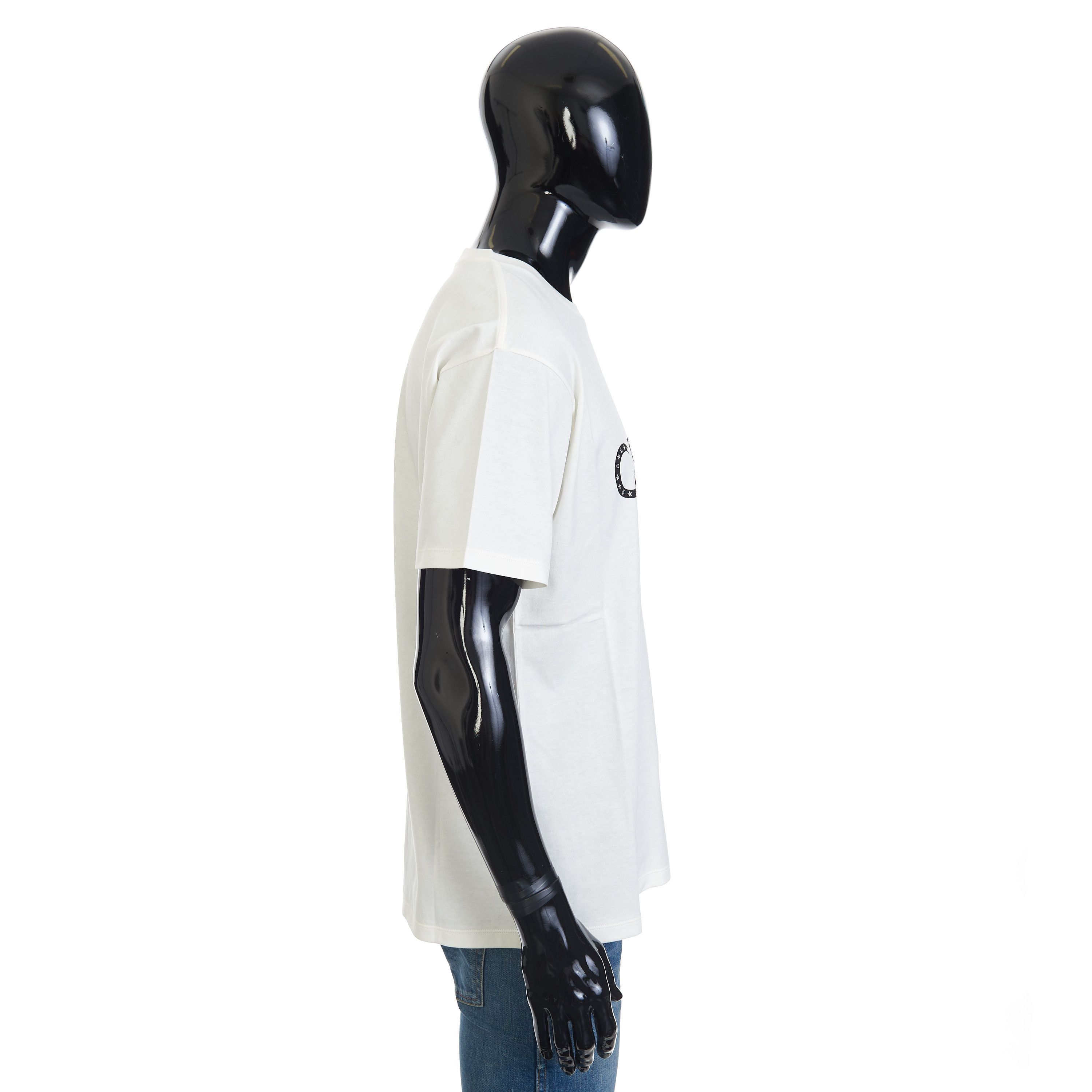 Celine T-Shirt w/ Rhinestone-Studded Logo Print Size US XXL / EU 58 / 5 - 8 Thumbnail