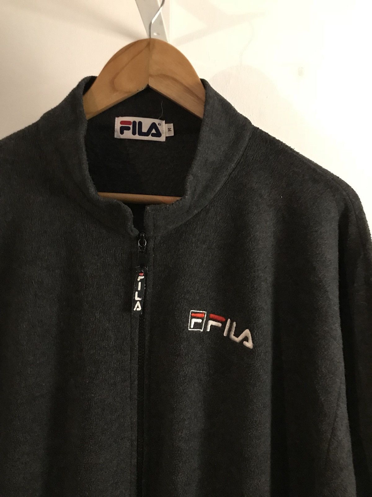 Fila Fila Fleece Zipper Jacket Dark Grey Colour Size US M / EU 48-50 / 2 - 3 Thumbnail