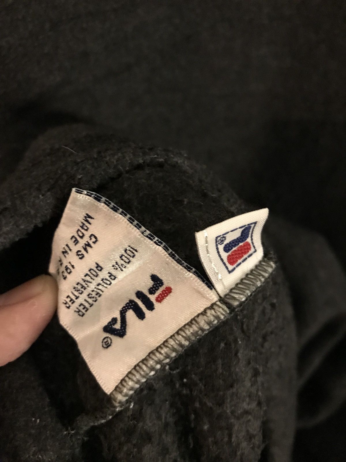 Fila Fila Fleece Zipper Jacket Dark Grey Colour Size US M / EU 48-50 / 2 - 9 Thumbnail