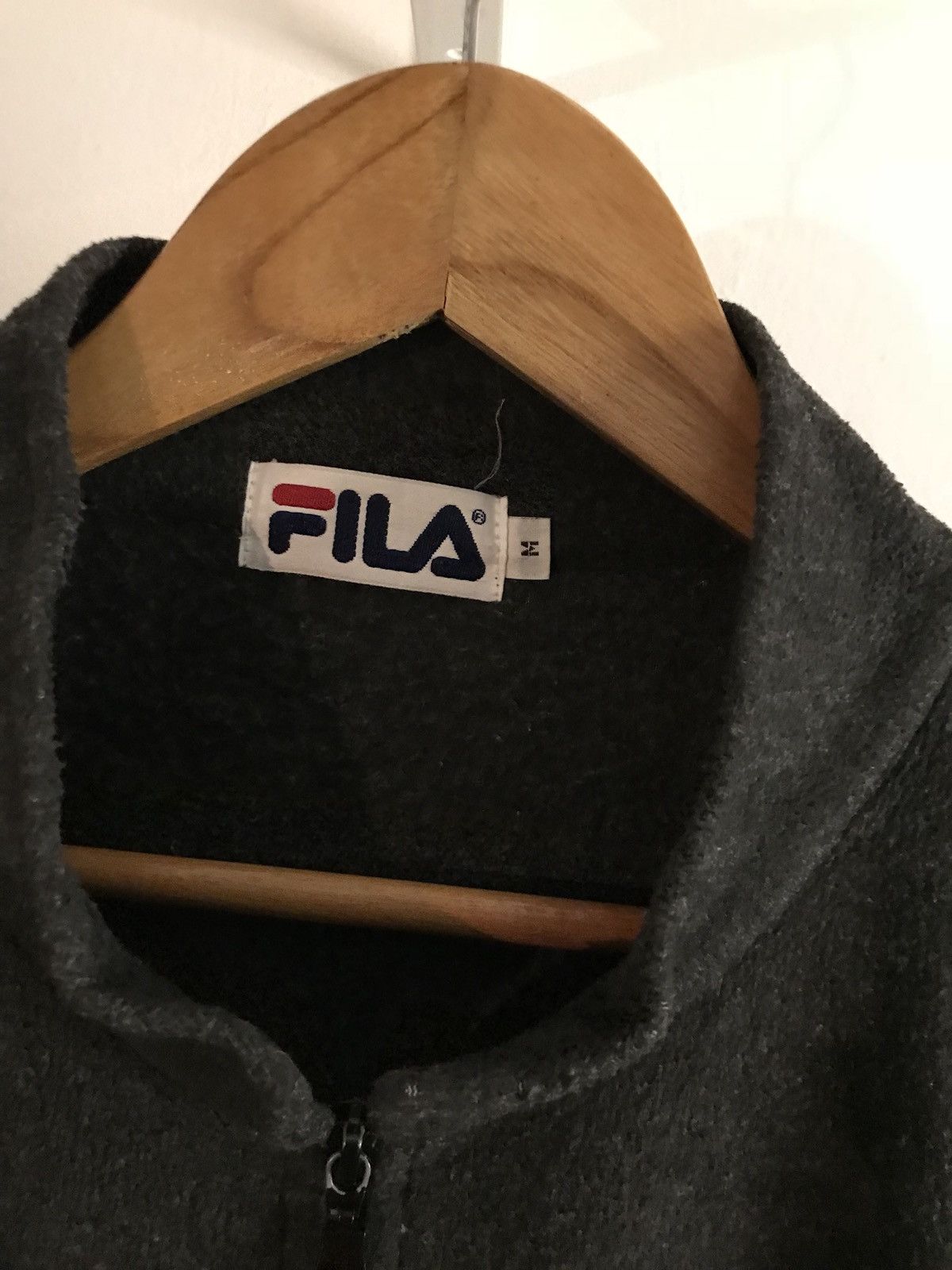 Fila Fila Fleece Zipper Jacket Dark Grey Colour Size US M / EU 48-50 / 2 - 4 Thumbnail