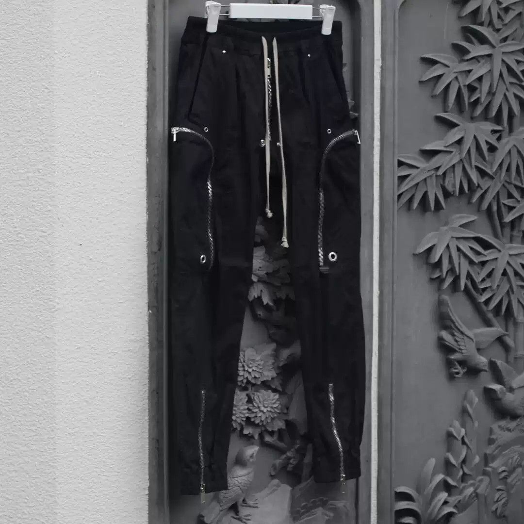 Rick Owens Rick Owens ro 20FW 5-zipper biker pants | Grailed