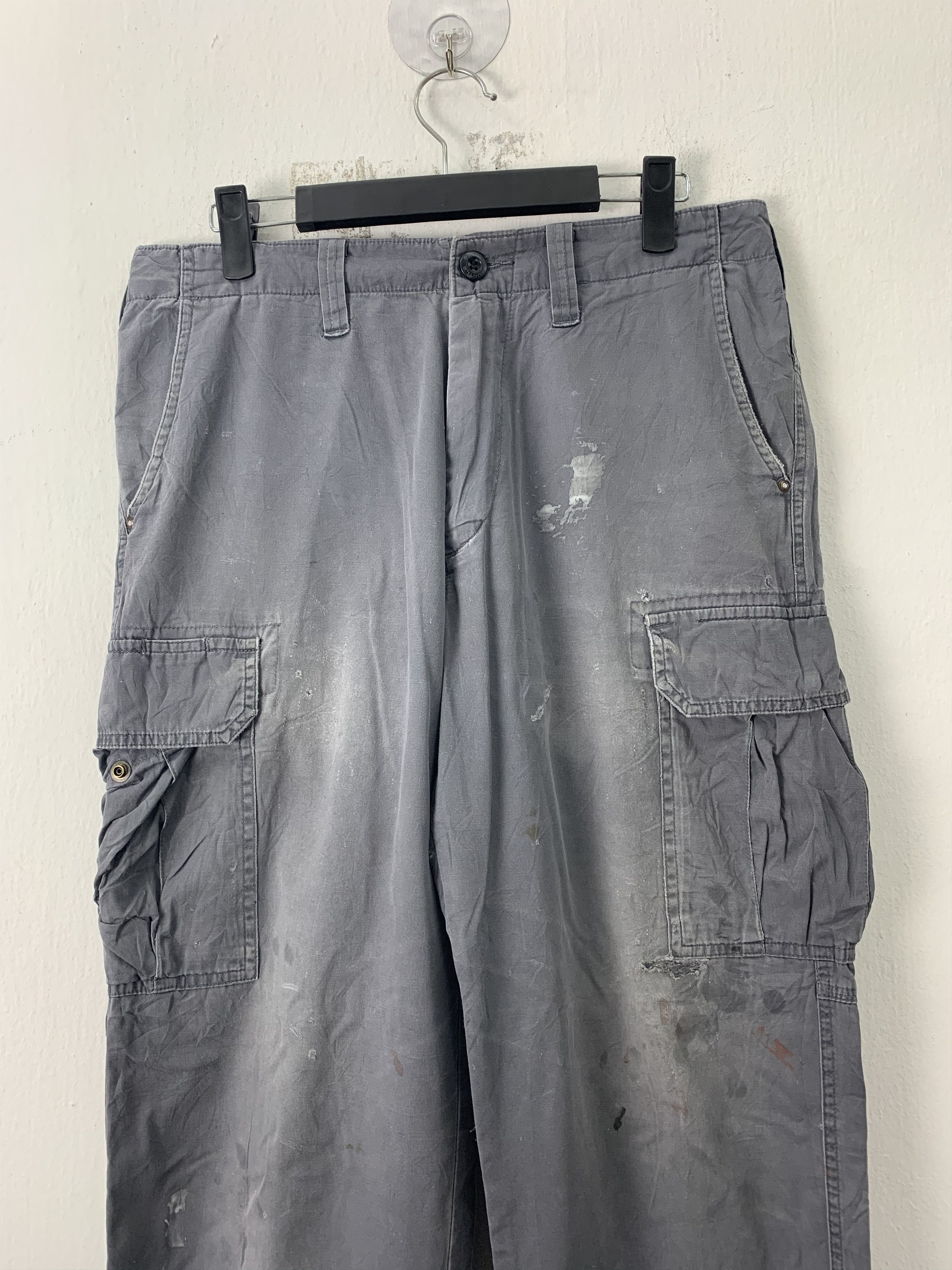 Japanese Brand Cargo BUTLER Worker Japanesebranded Multipocket Pants #129 Size US 30 / EU 46 - 2 Thumbnail
