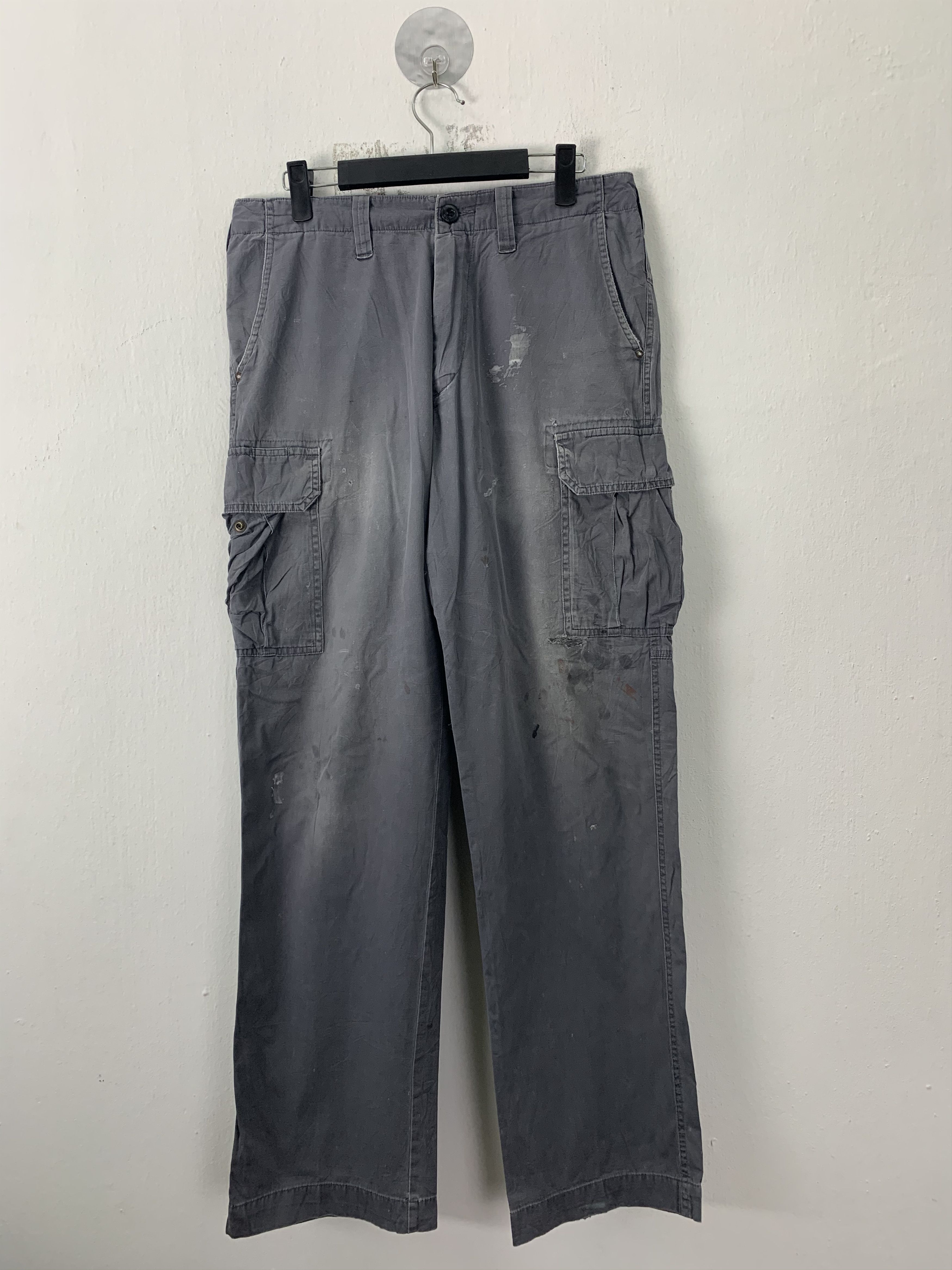 Japanese Brand Cargo BUTLER Worker Japanesebranded Multipocket Pants #129 Size US 30 / EU 46 - 1 Thumbnail