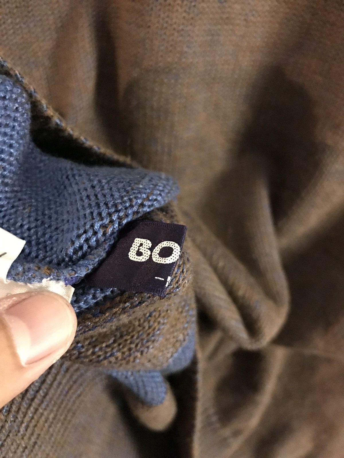 Bjorn Borg Borg 1956 Logo Stripes Hand Knit Sweatshirt Size US M / EU 48-50 / 2 - 5 Thumbnail