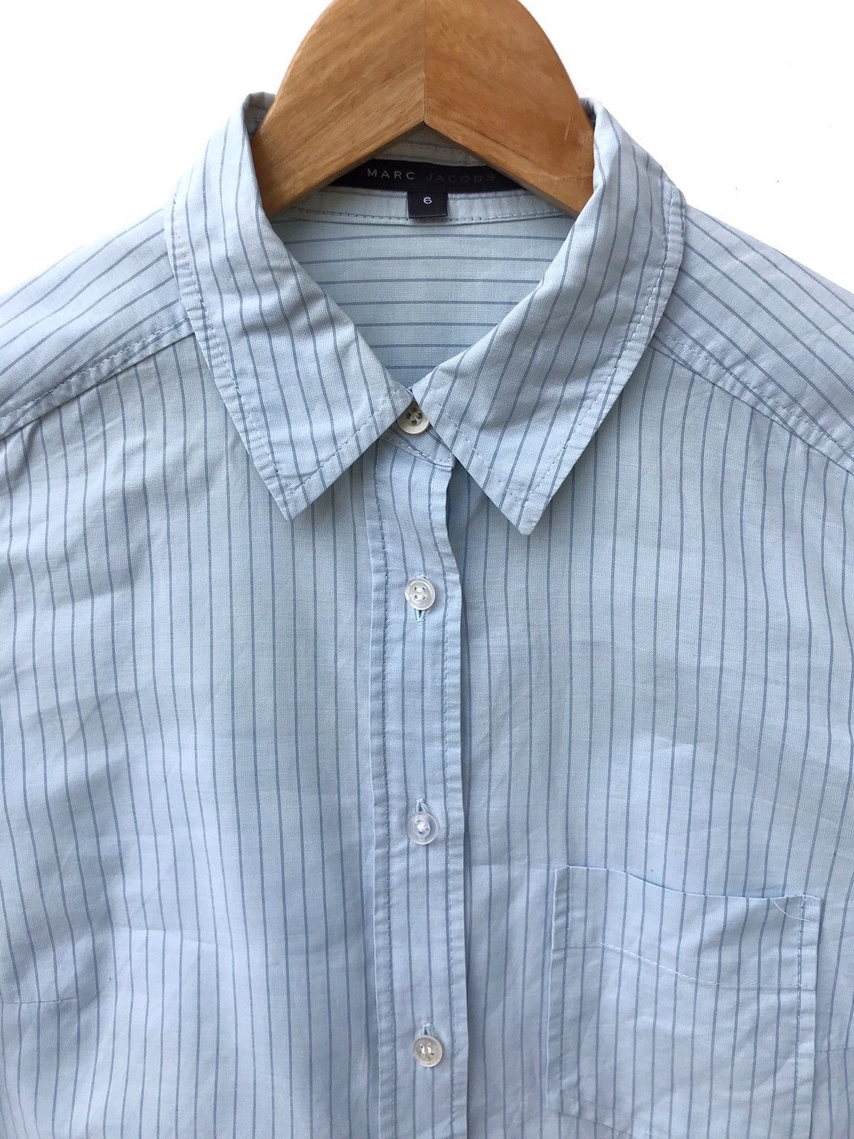 Marc Jacobs Vintage Marc Jacobs Stripes Button Shirts Size US XS / EU 42 / 0 - 3 Thumbnail