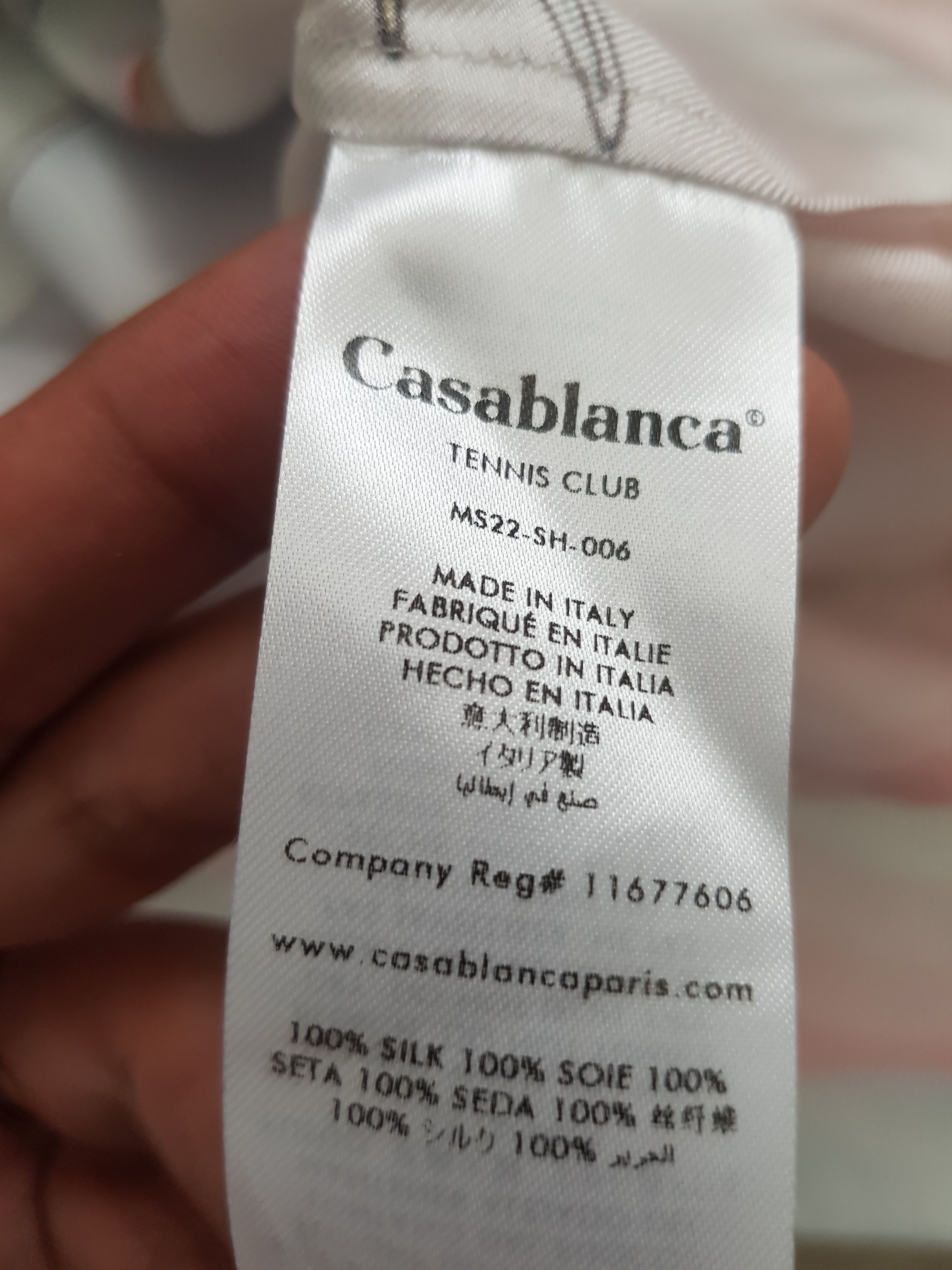 Casablanca Casablanca Silk Shirt M Size US M / EU 48-50 / 2 - 3 Thumbnail