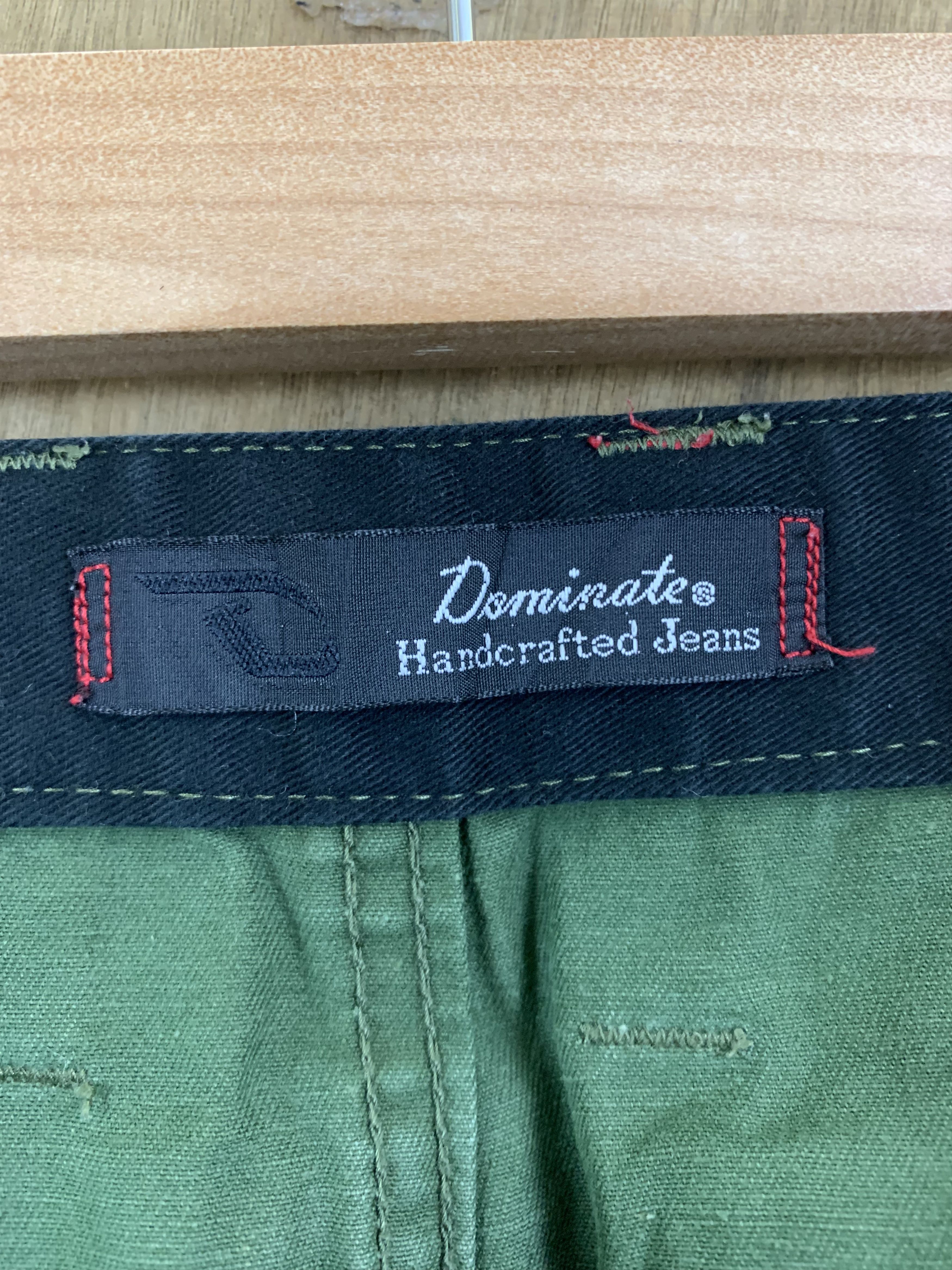 Japanese Brand Cargo Pants Dominate Double Waist Multipocket Dark Green Size US 28 / EU 44 - 16 Thumbnail