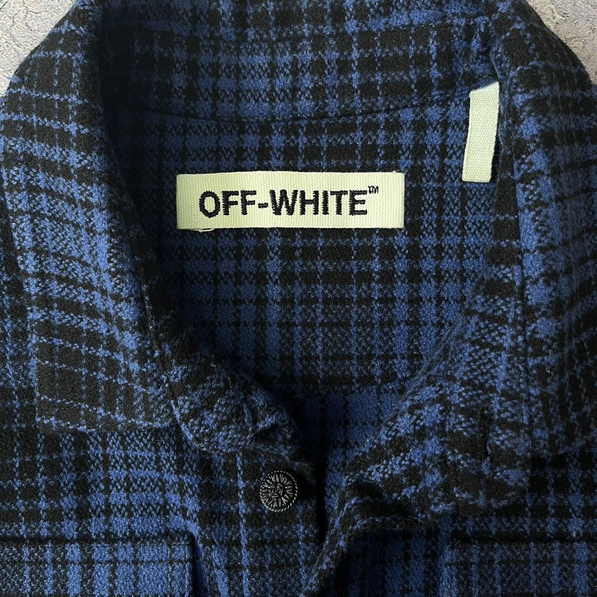 Off-White AW16 OFF-WHITE c/o VIRGIL ABLOH TARTAN FLANNEL SHIRT Size US M / EU 48-50 / 2 - 10 Thumbnail